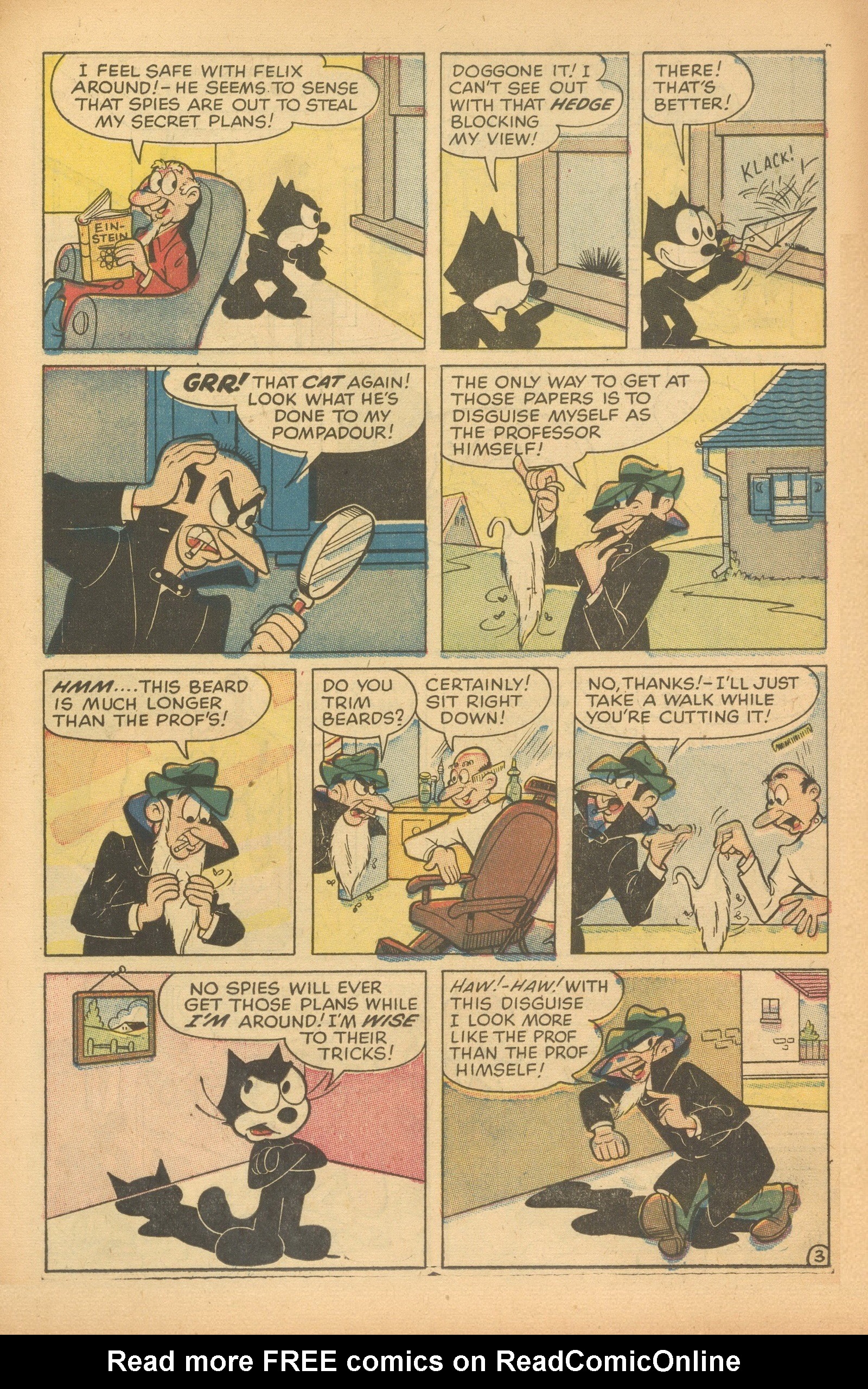 Read online Felix the Cat (1955) comic -  Issue #69 - 23