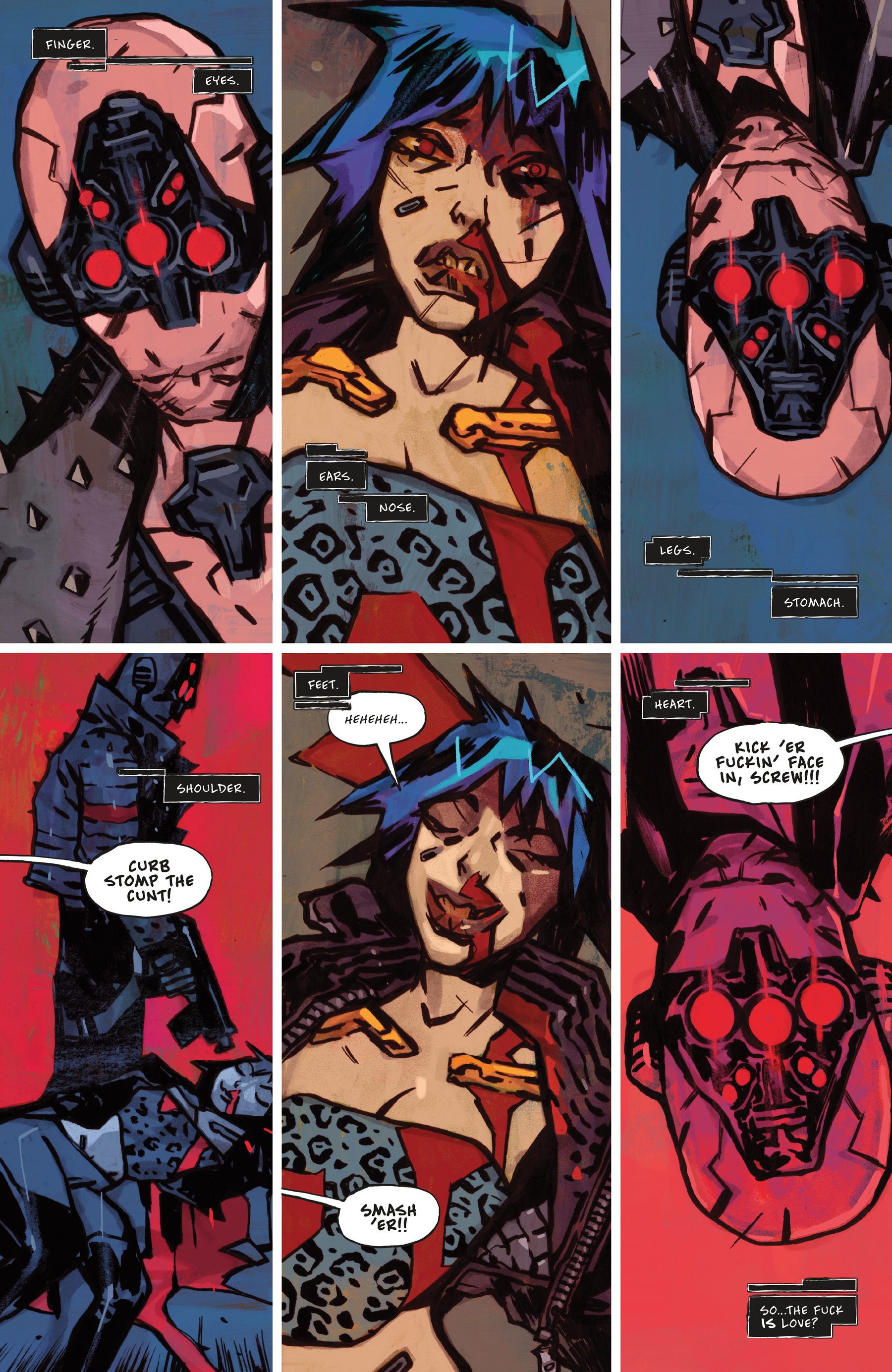 Read online Cyberpunk 2077: XOXO comic -  Issue #1 - 23