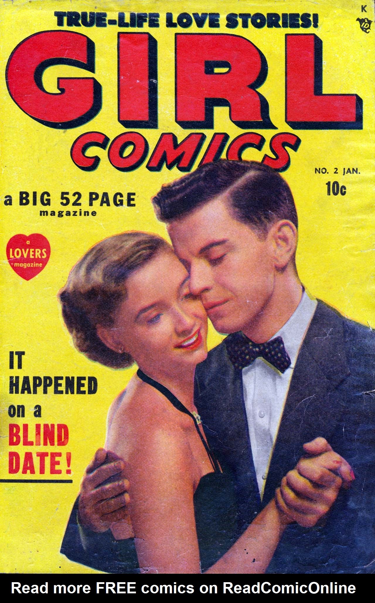 Read online Girl Comics (1949) comic -  Issue #2 - 1