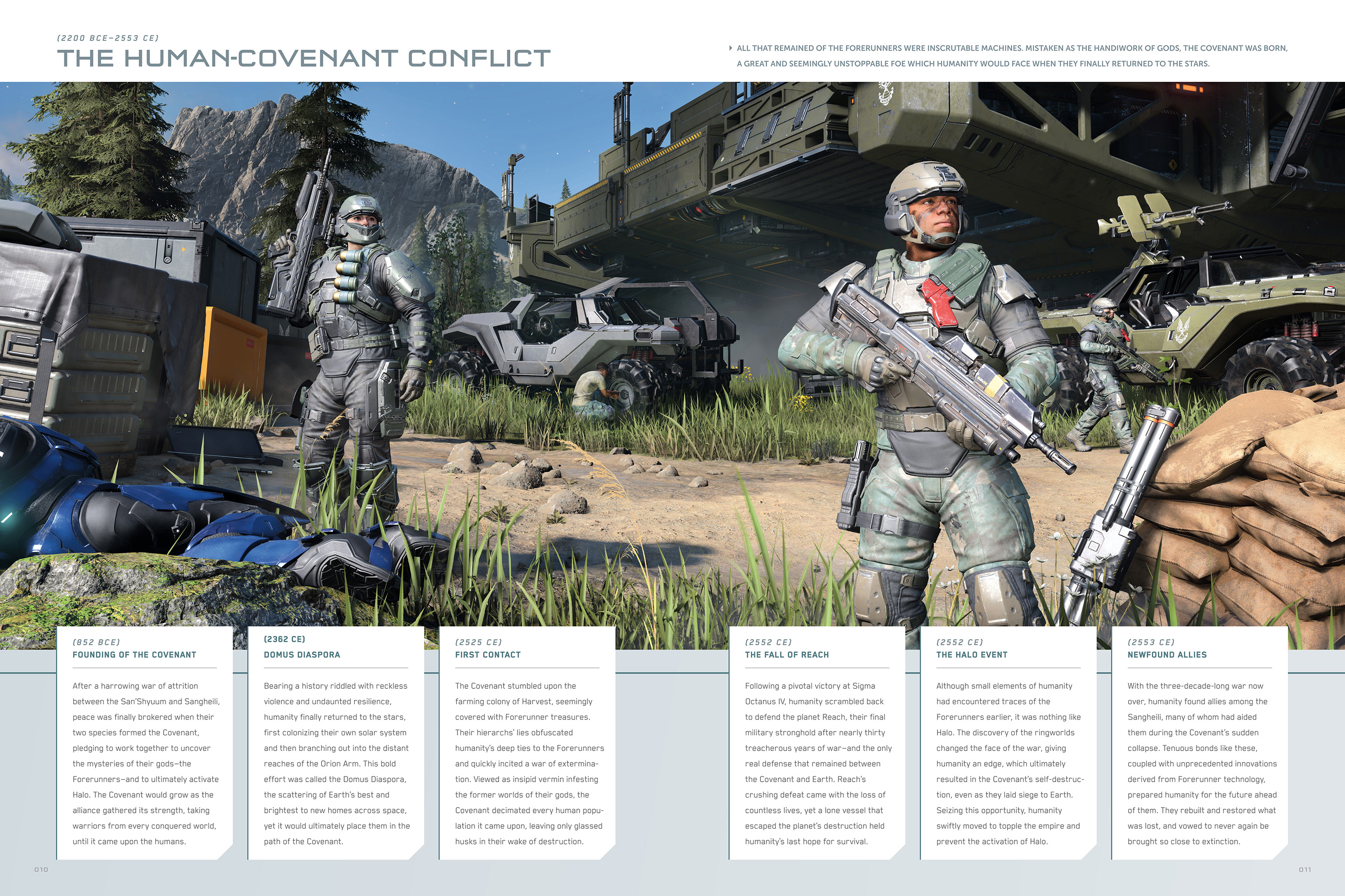 Read online Halo Encyclopedia comic -  Issue # TPB (Part 1) - 10
