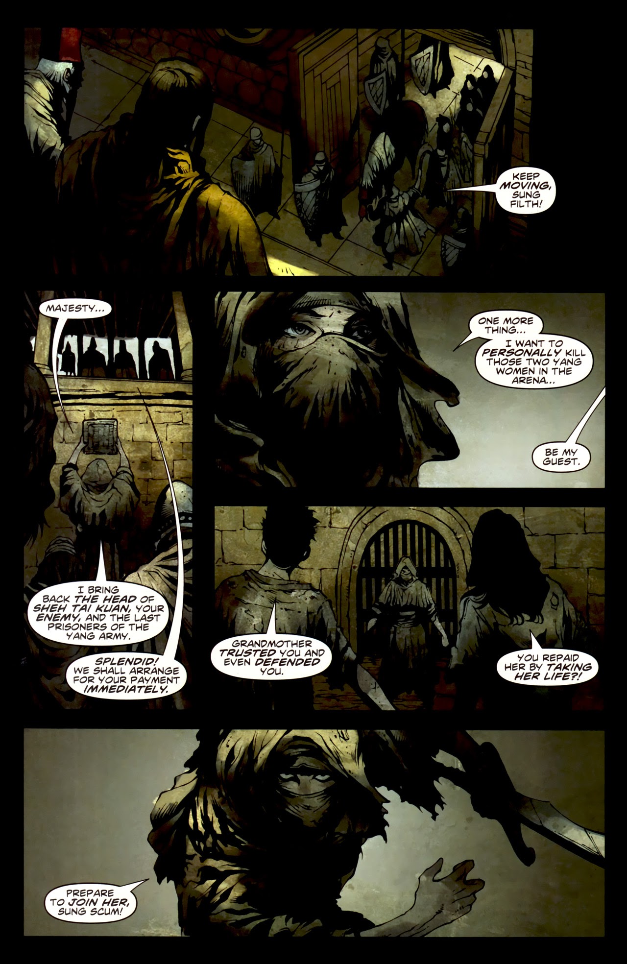 Read online Widow Warriors comic -  Issue #4 - 24