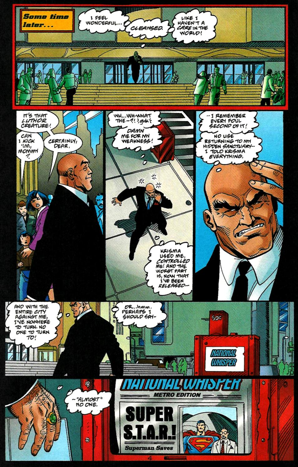 Read online Superman's Nemesis: Lex Luthor comic -  Issue #4 - 5