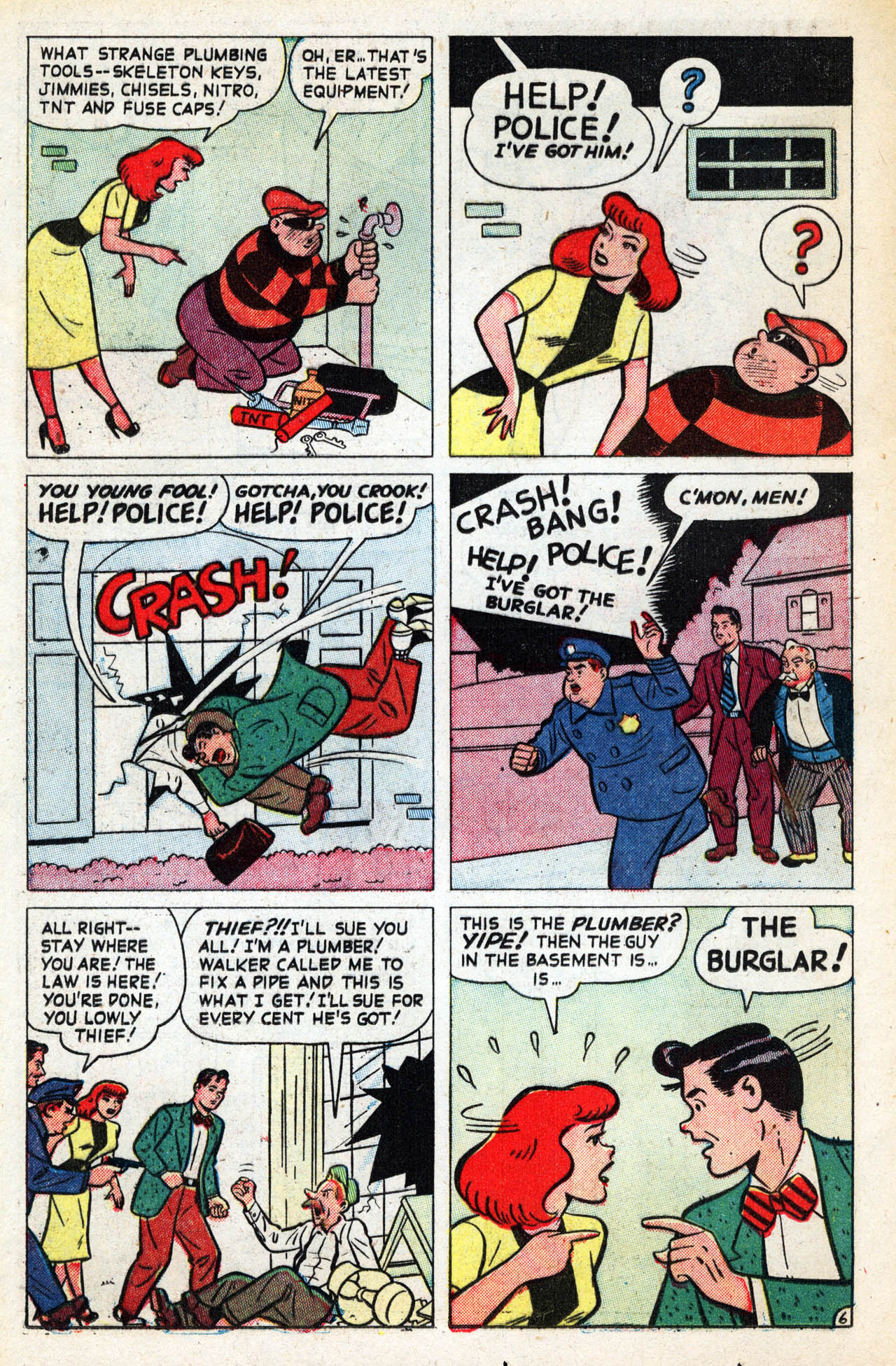 Read online Patsy Walker comic -  Issue #29 - 16