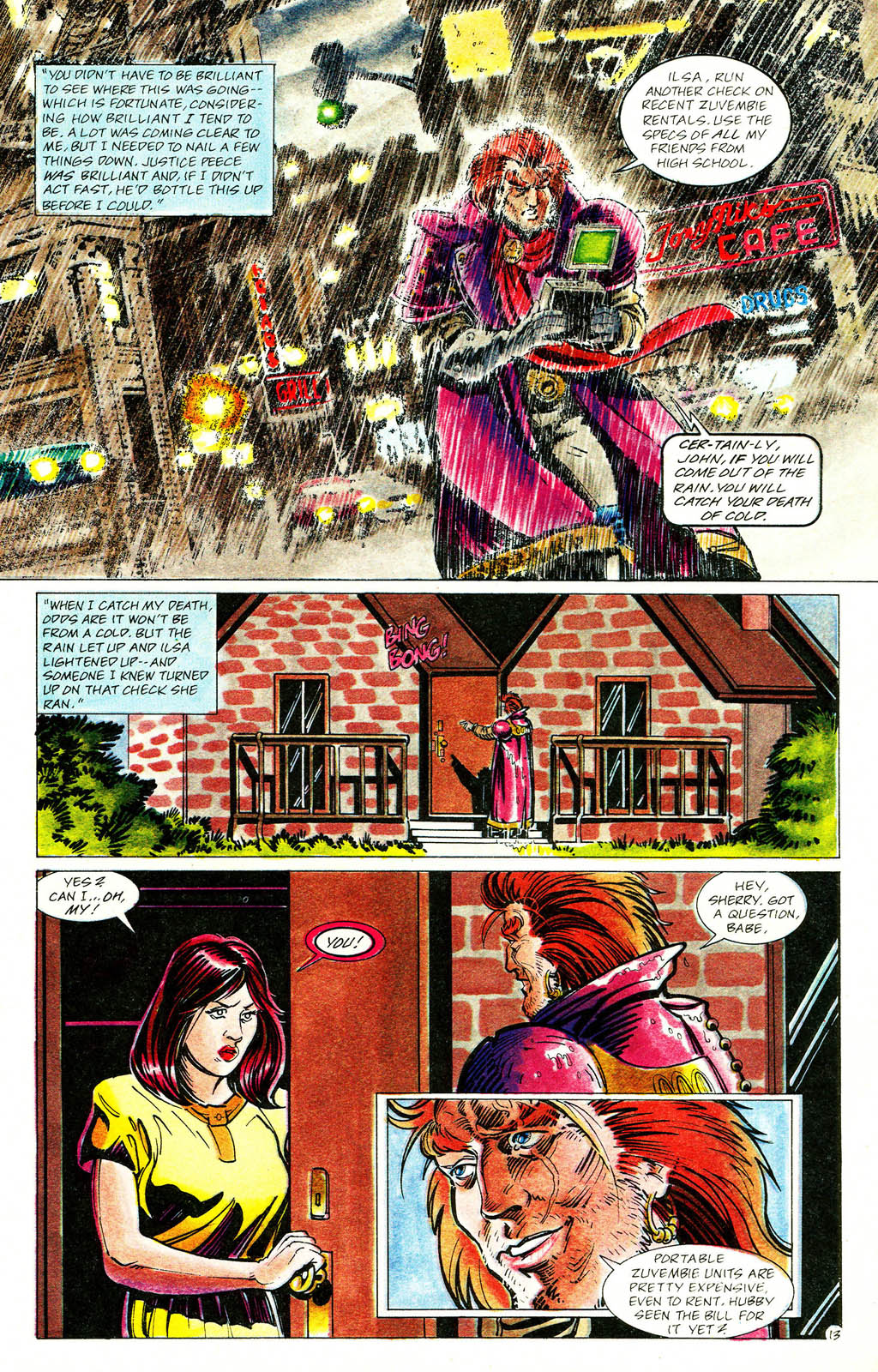 Read online Grimjack comic -  Issue #72 - 17