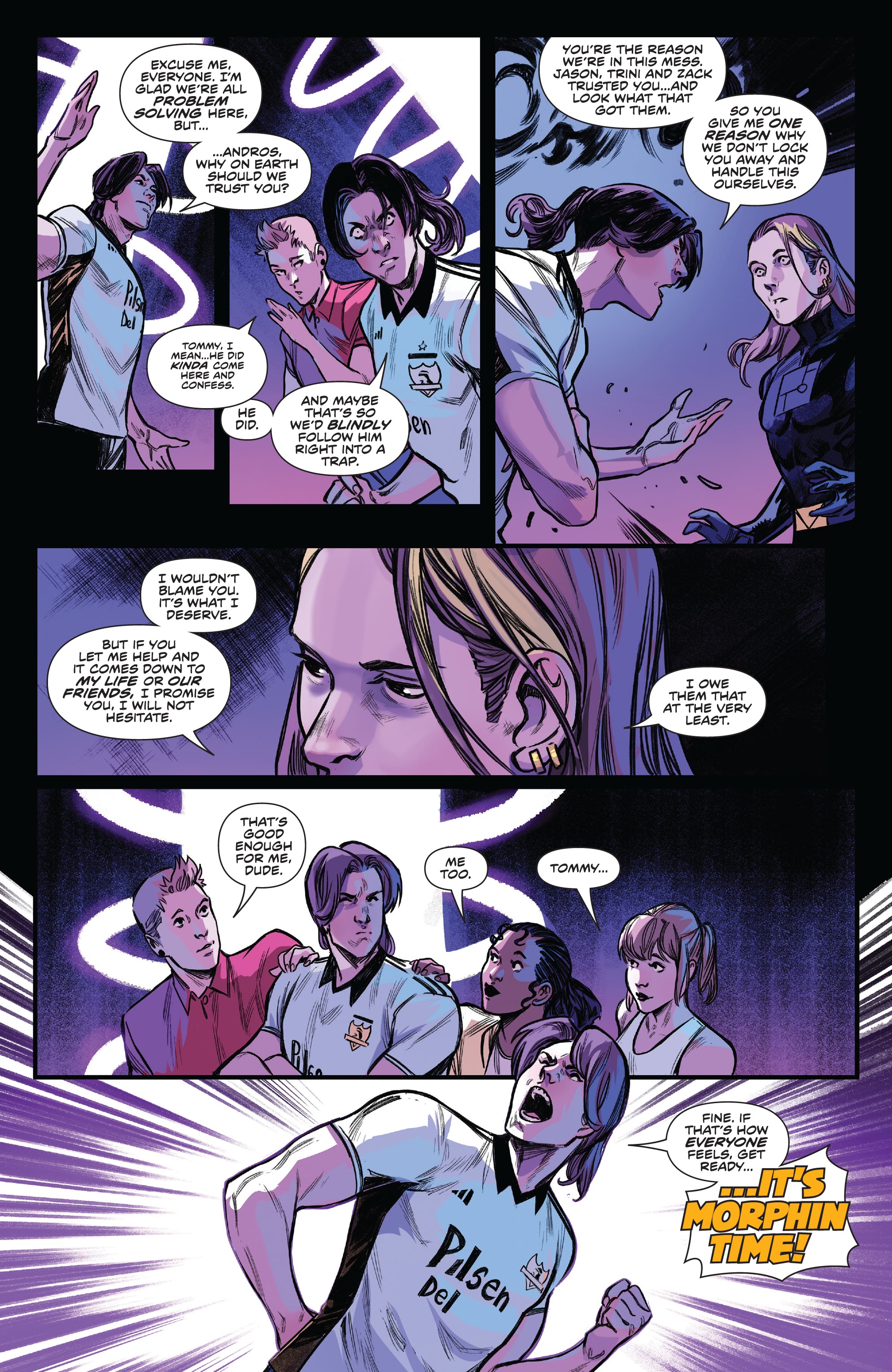 Read online Mighty Morphin Power Rangers comic -  Issue #100 - 5