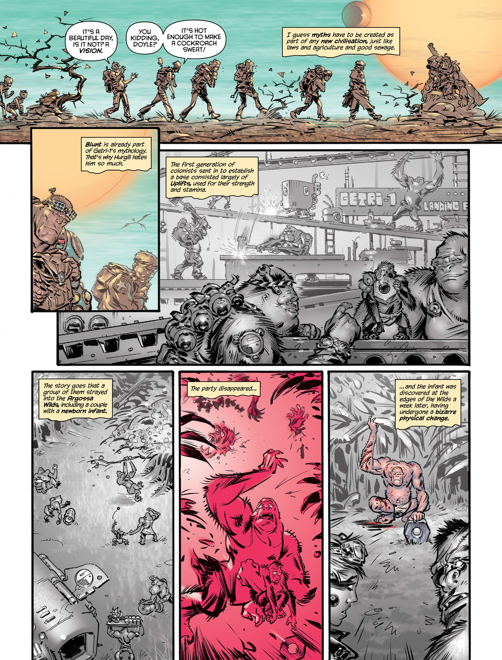 Read online Judge Dredd Megazine (Vol. 5) comic -  Issue #373 - 16