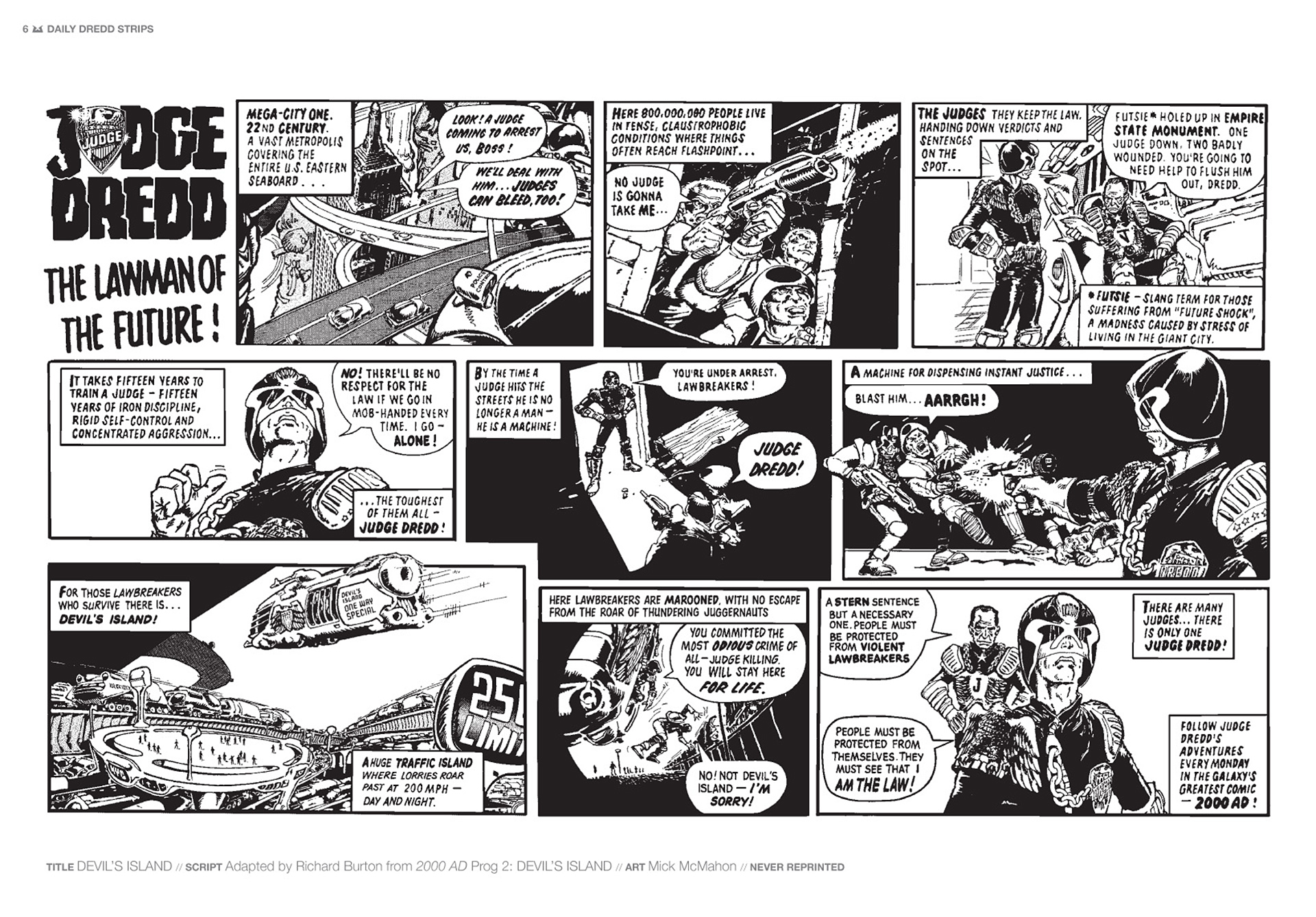 Read online Judge Dredd: The Daily Dredds comic -  Issue # TPB 1 - 9