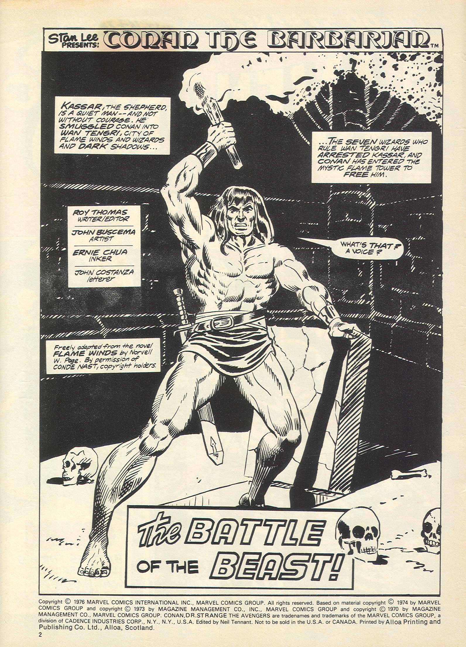 Read online The Avengers (1973) comic -  Issue #123 - 2