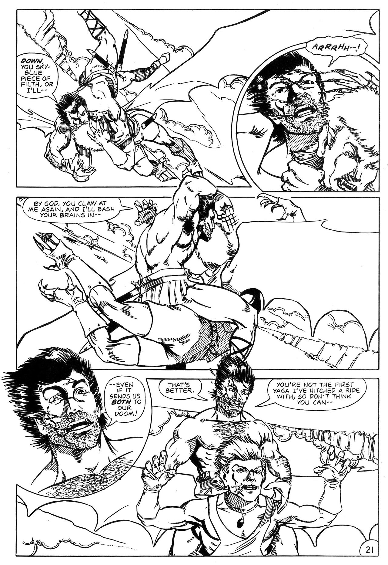 Read online Ironhand of Almuric comic -  Issue #2 - 23