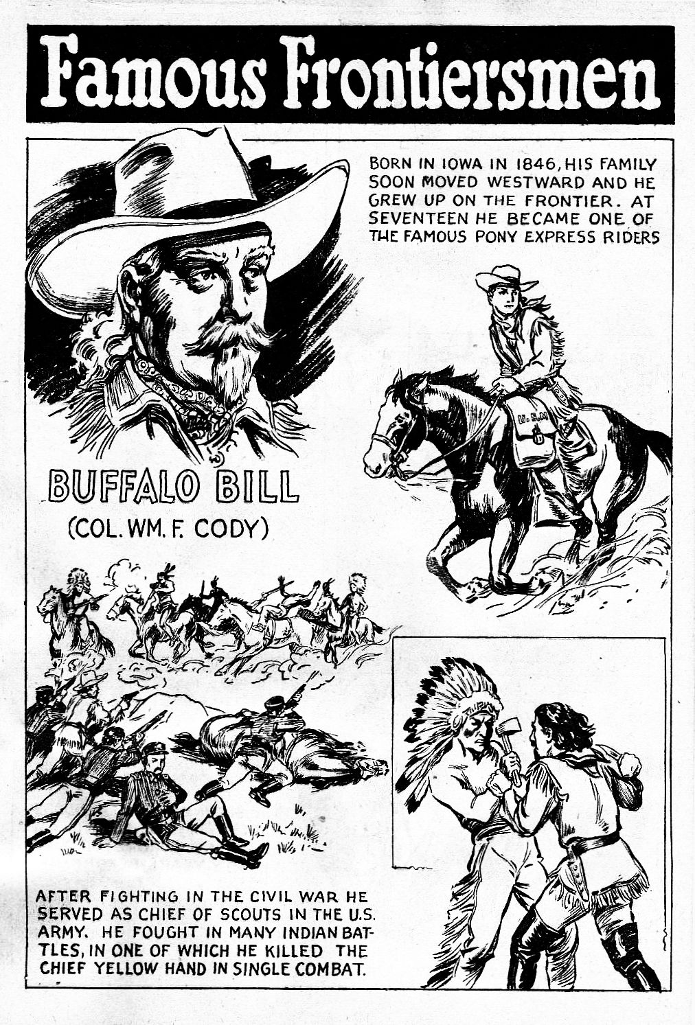 Read online Western Picture Stories comic -  Issue #1 - 49