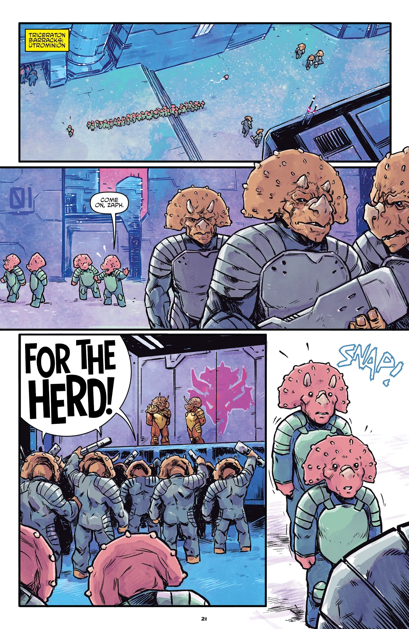 Read online Teenage Mutant Ninja Turtles Universe comic -  Issue #17 - 23