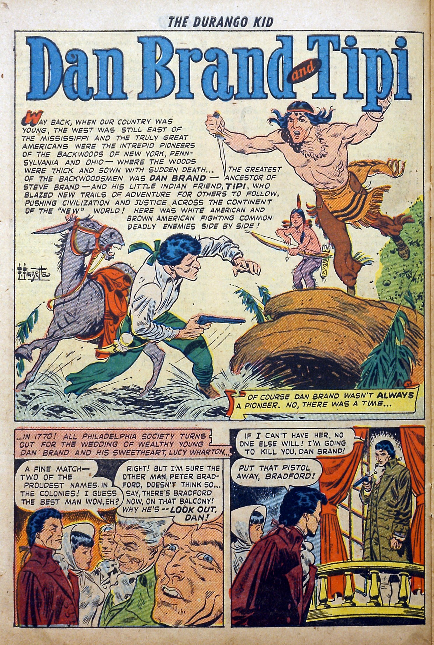 Read online Charles Starrett as The Durango Kid comic -  Issue #1 - 28