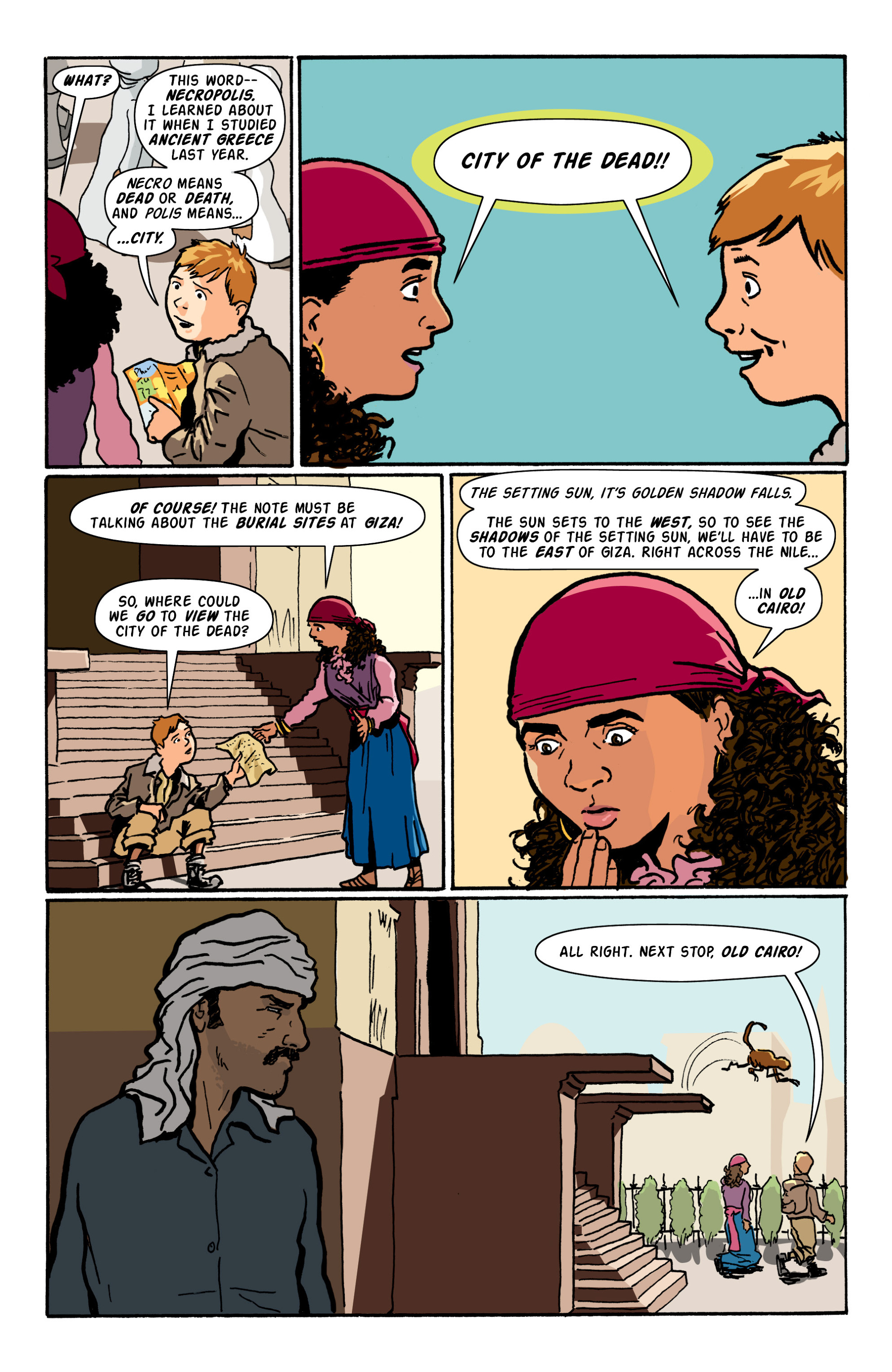Read online Rocket Robinson and the Pharaoh's Fortune comic -  Issue # TPB (Part 2) - 25