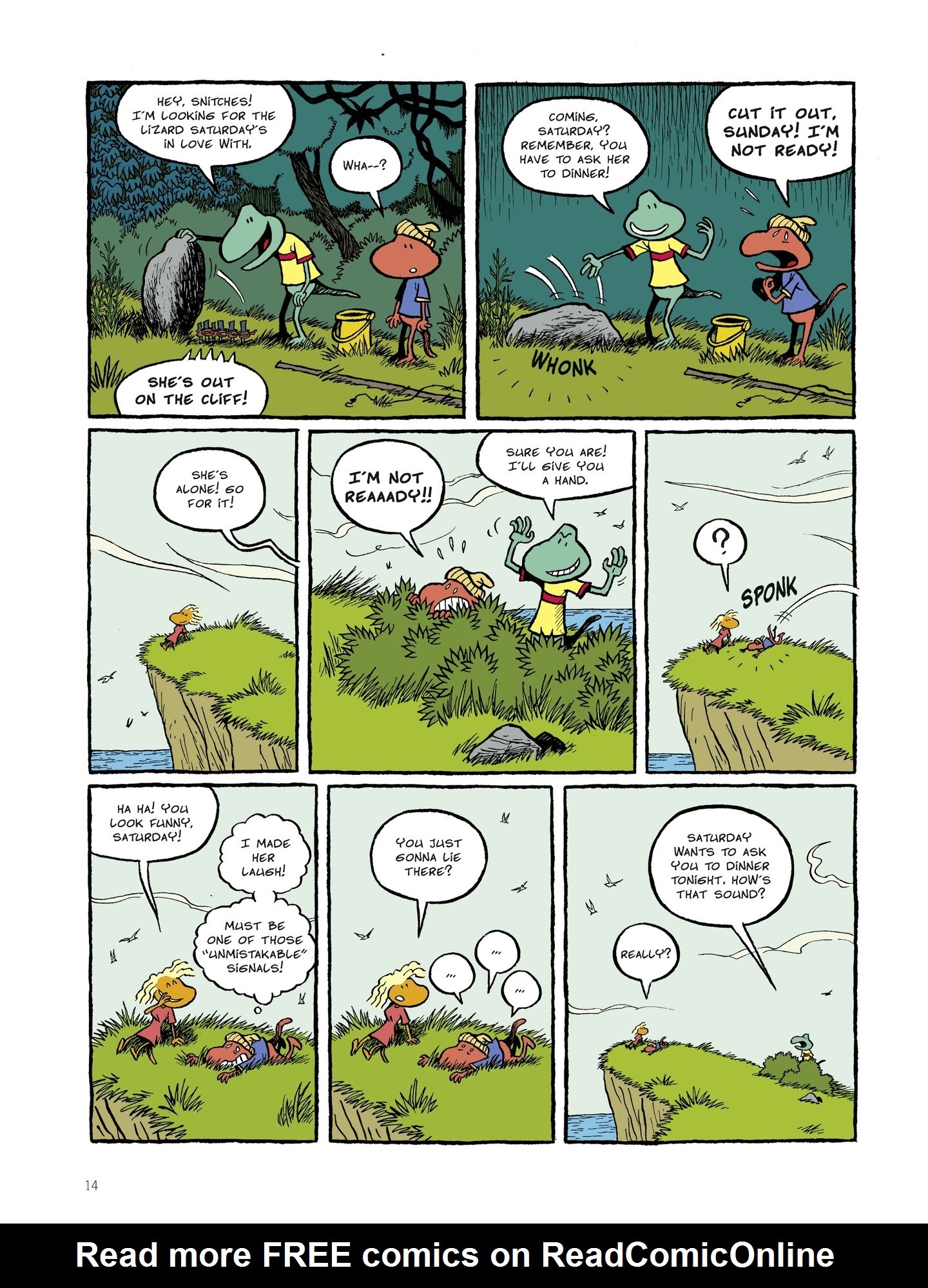 Read online Saturday and Sunday comic -  Issue #2 - 14