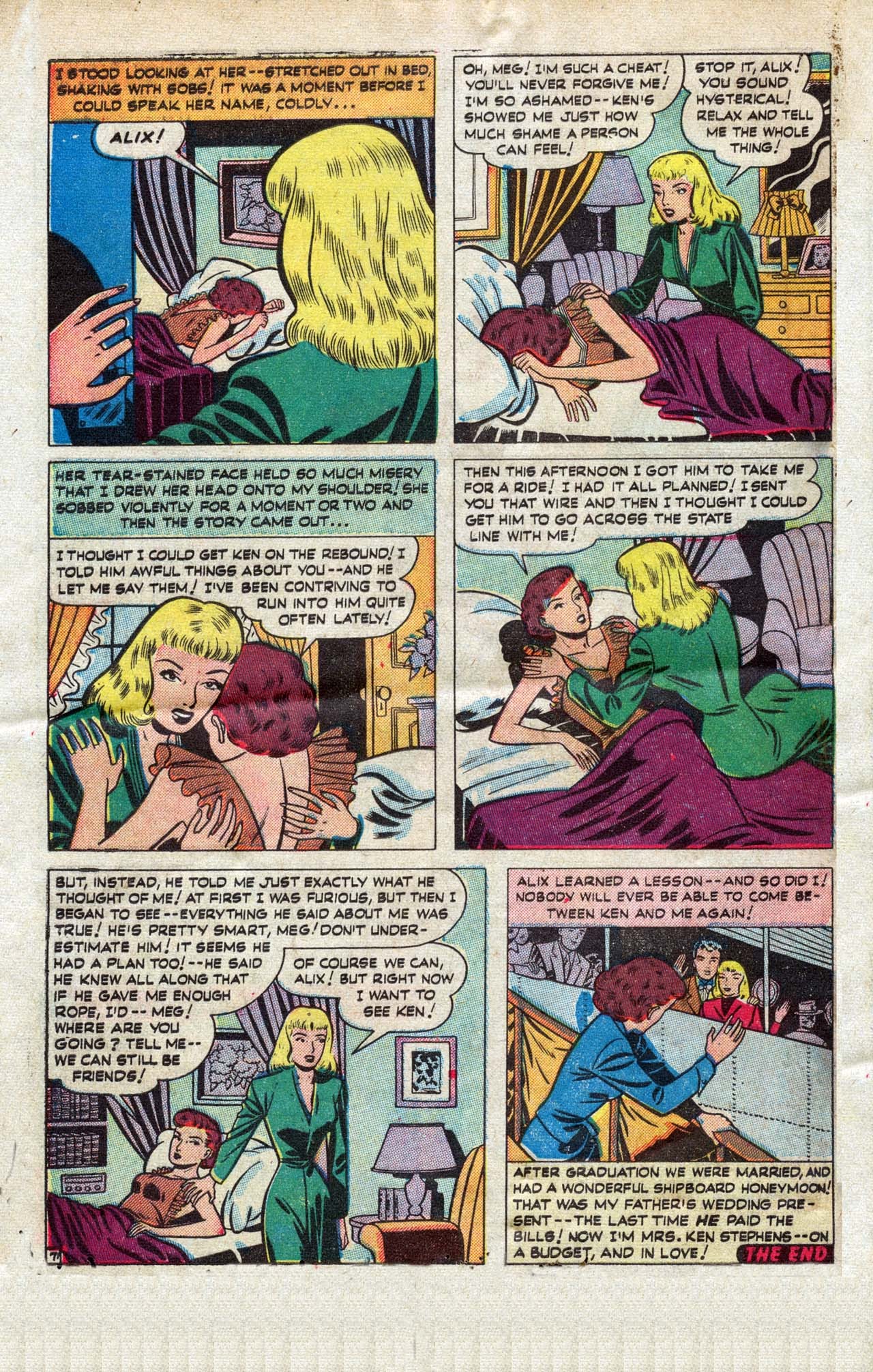 Read online Girl Comics (1949) comic -  Issue #2 - 48