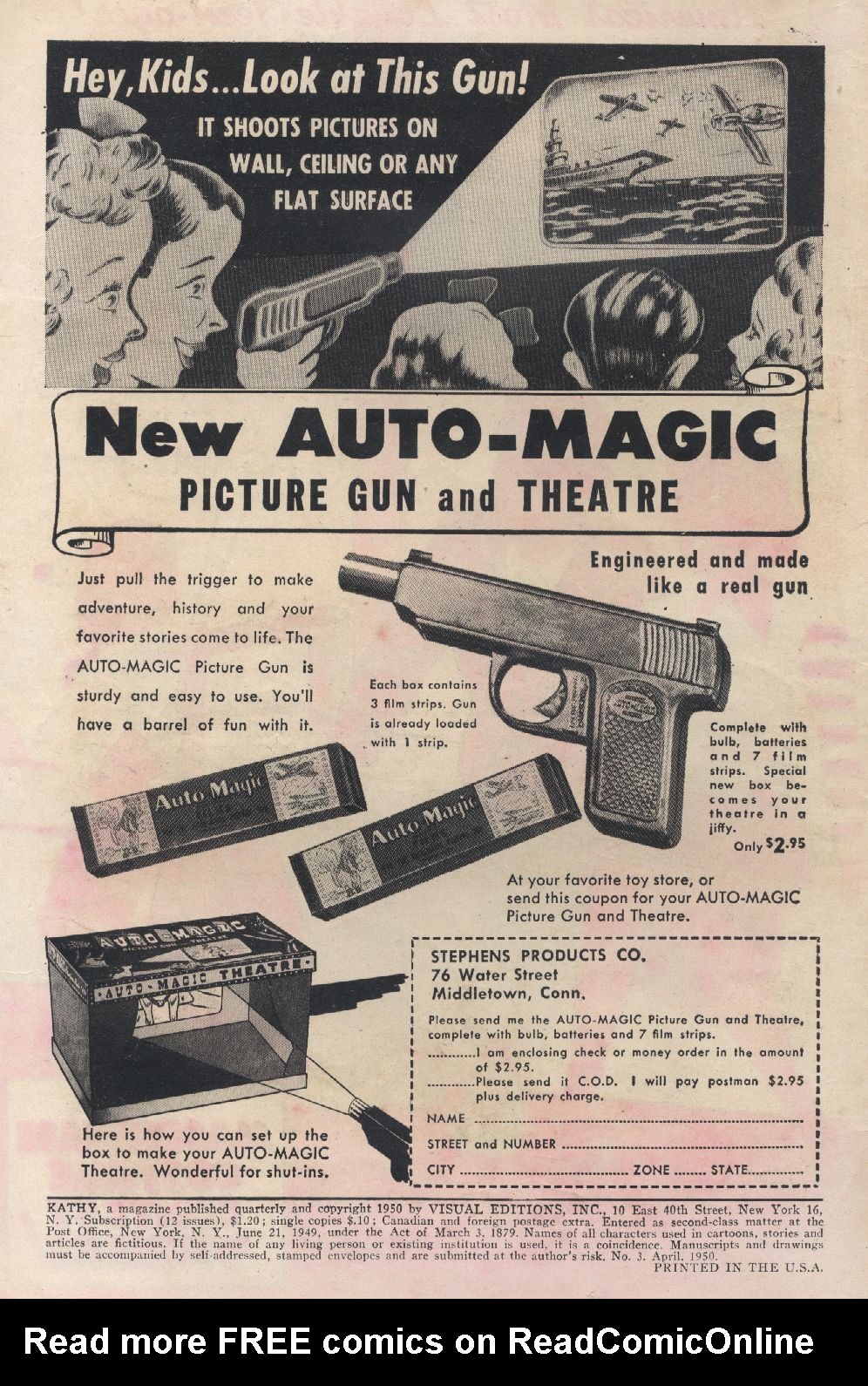 Read online Kathy (1949) comic -  Issue #3 - 2