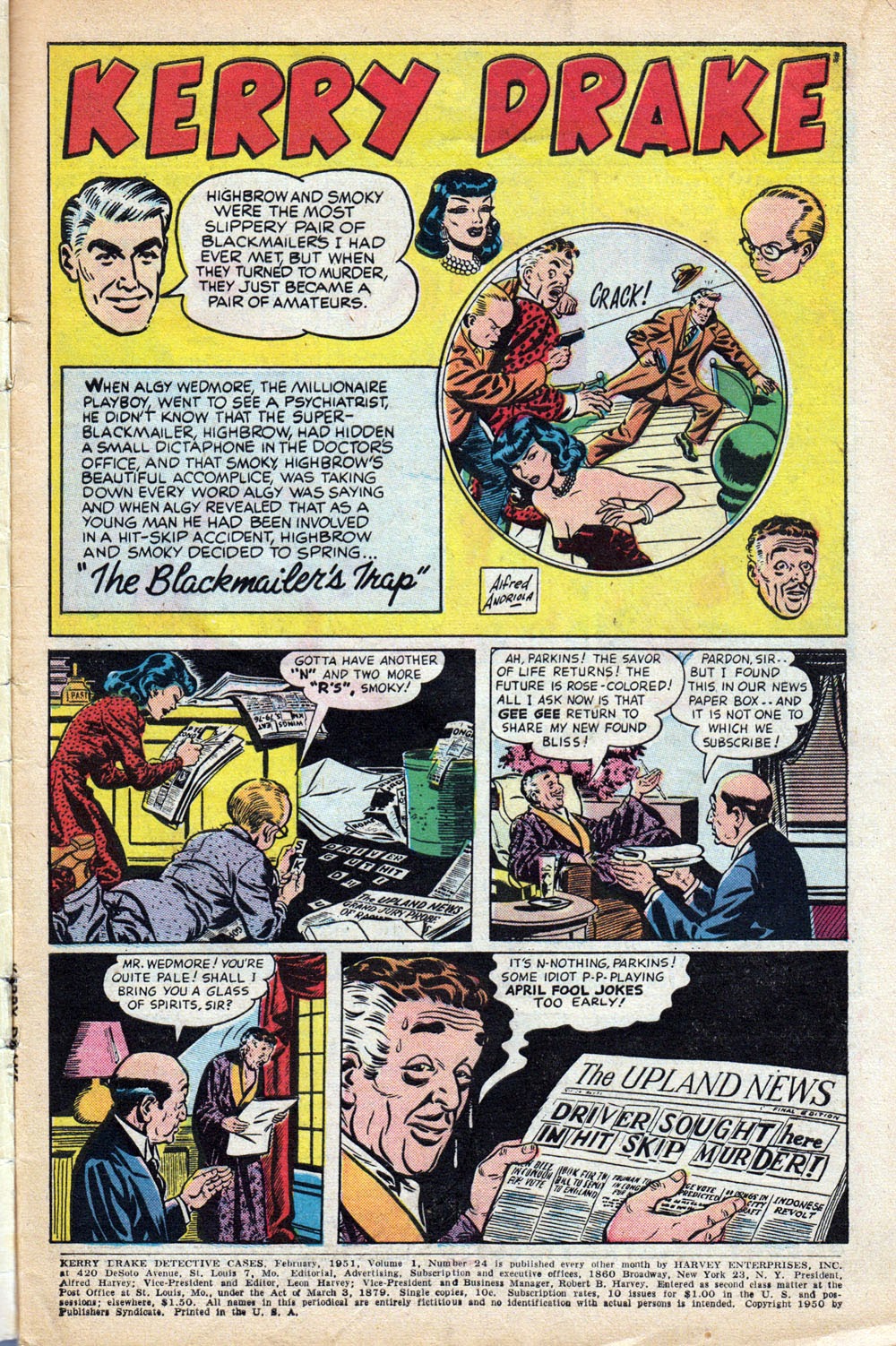 Read online Kerry Drake Detective Cases comic -  Issue #24 - 3