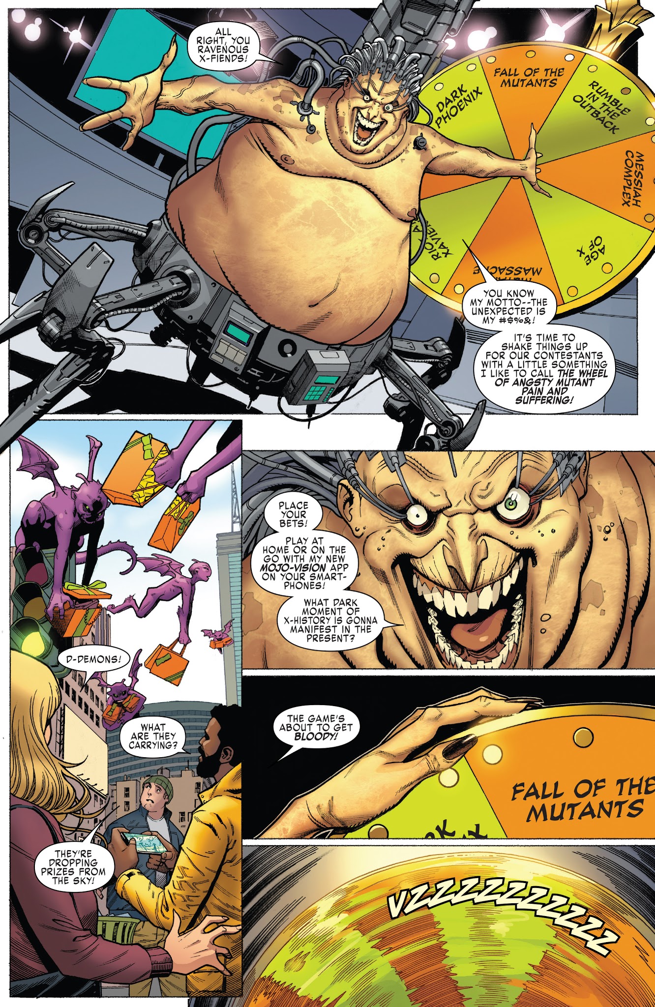 Read online X-Men: Blue comic -  Issue #13 - 14
