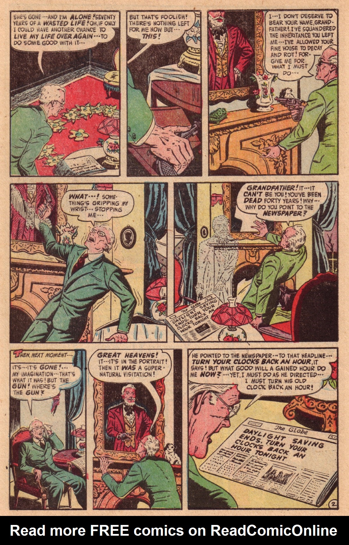Read online Adventures Into The Unknown comic -  Issue #23 - 36