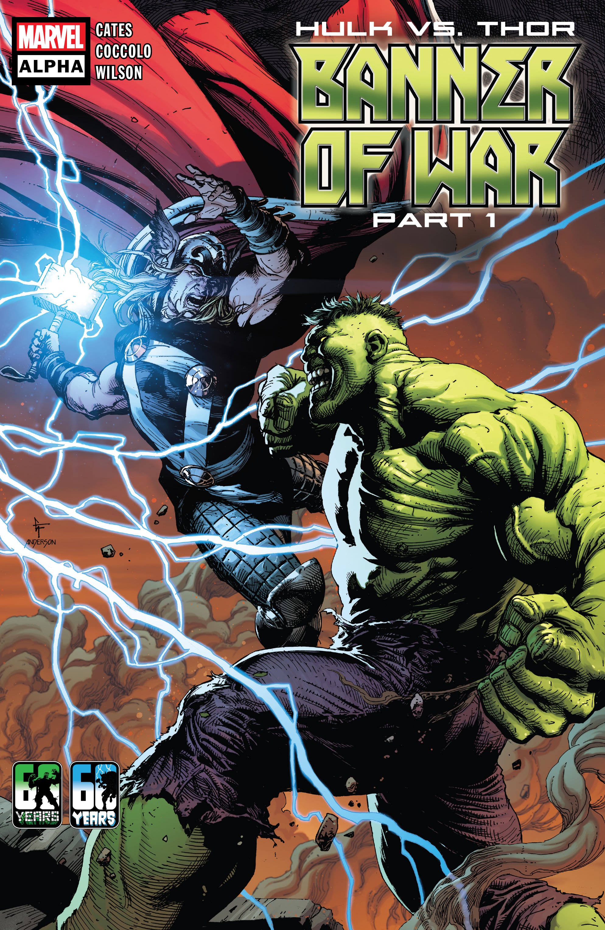 Read online Hulk vs. Thor: Banner Of War comic -  Issue # _Alpha - 1