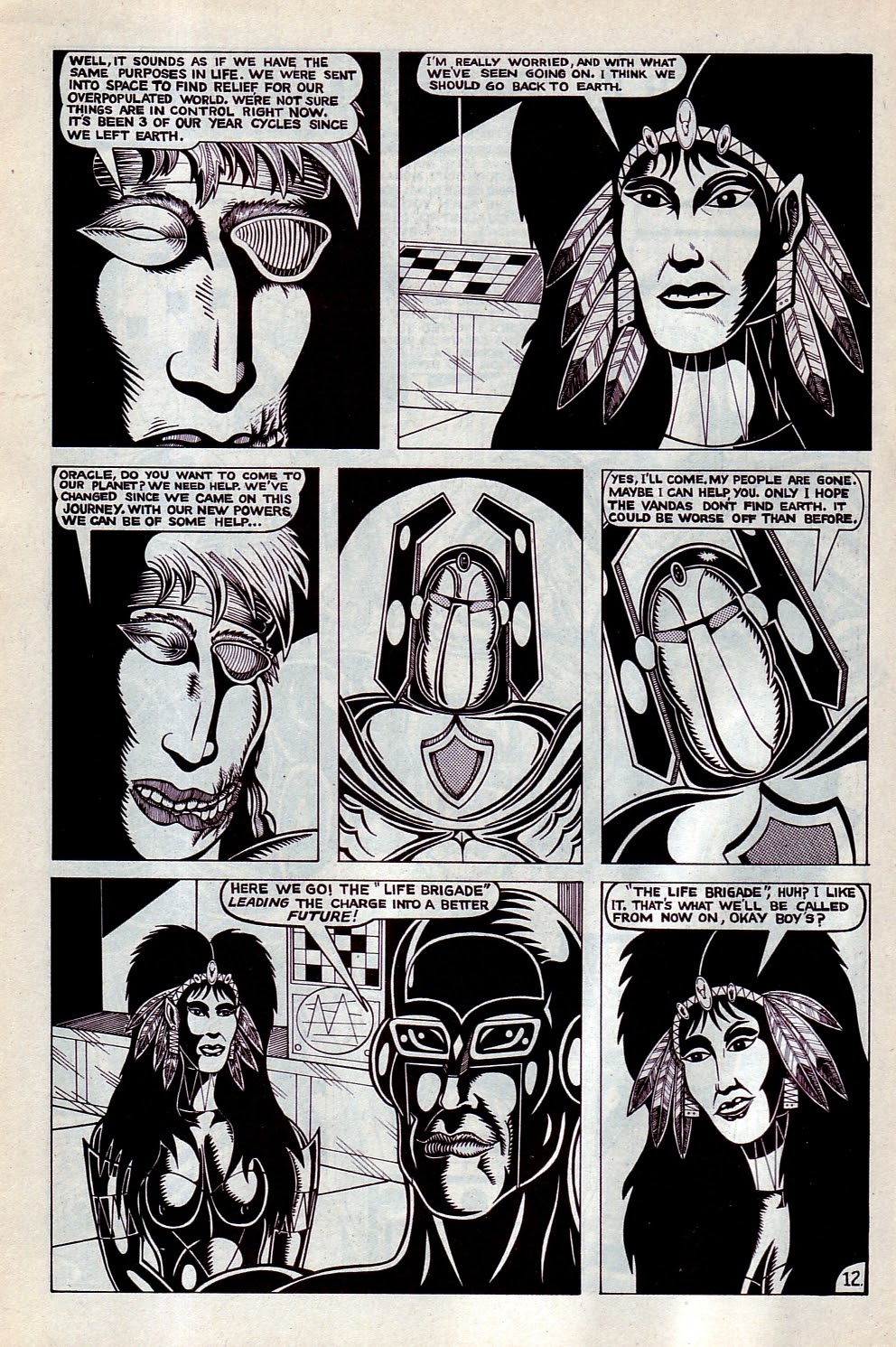 Read online L.I.F.E. Brigade comic -  Issue #1 - 14