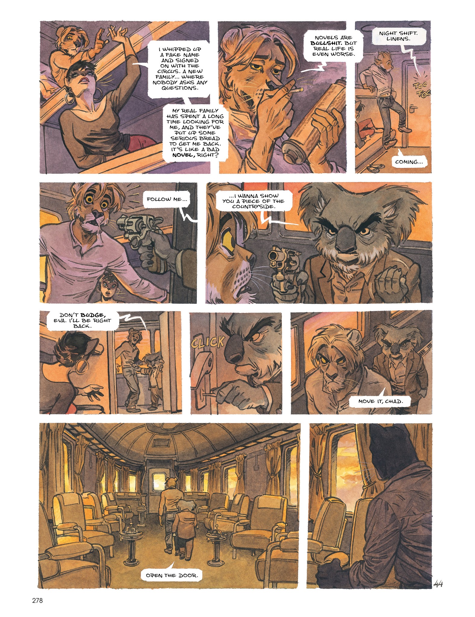 Read online Blacksad: The Collected Stories comic -  Issue # TPB (Part 3) - 80