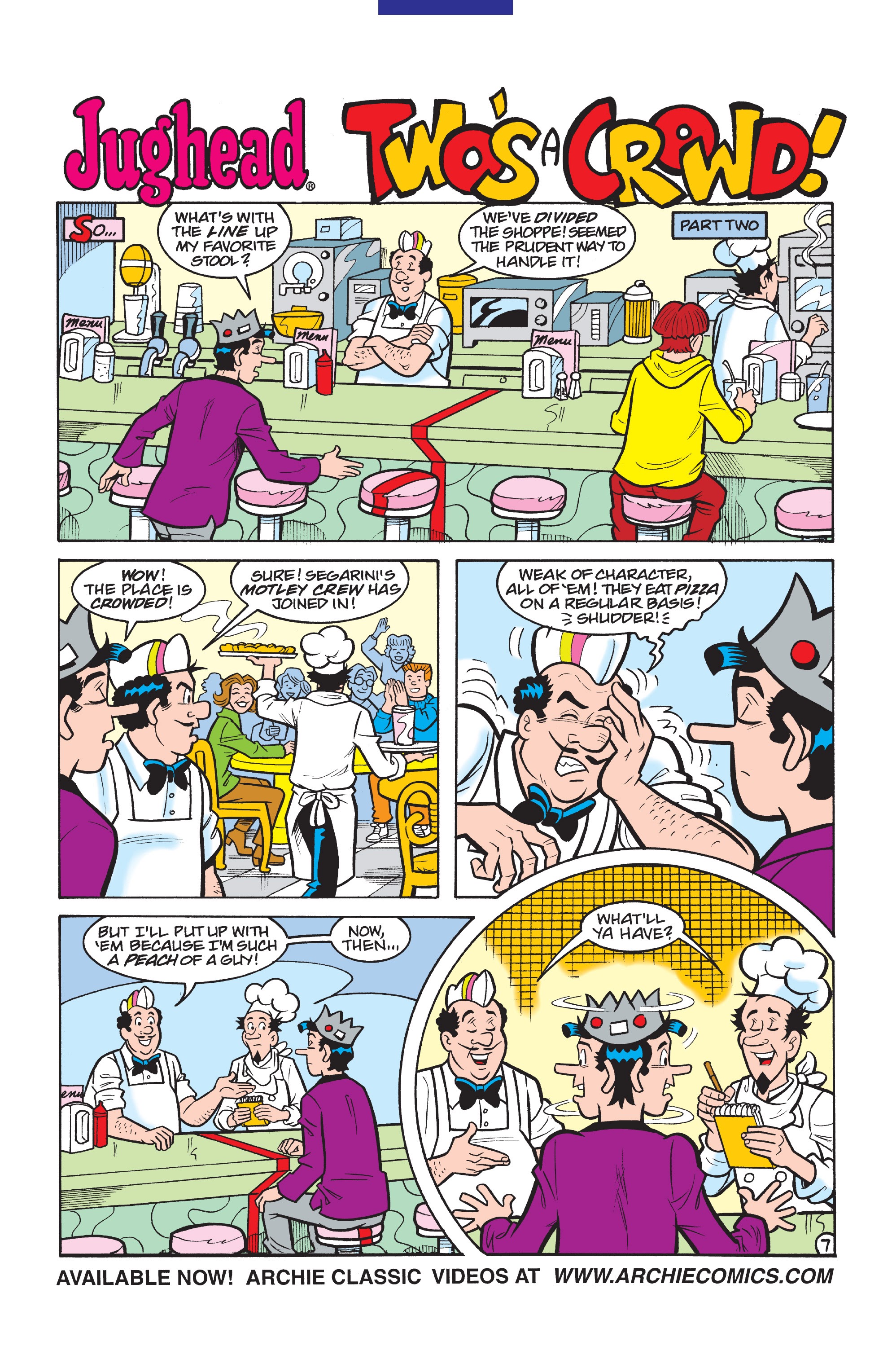 Read online Archie's Pal Jughead Comics comic -  Issue #164 - 8
