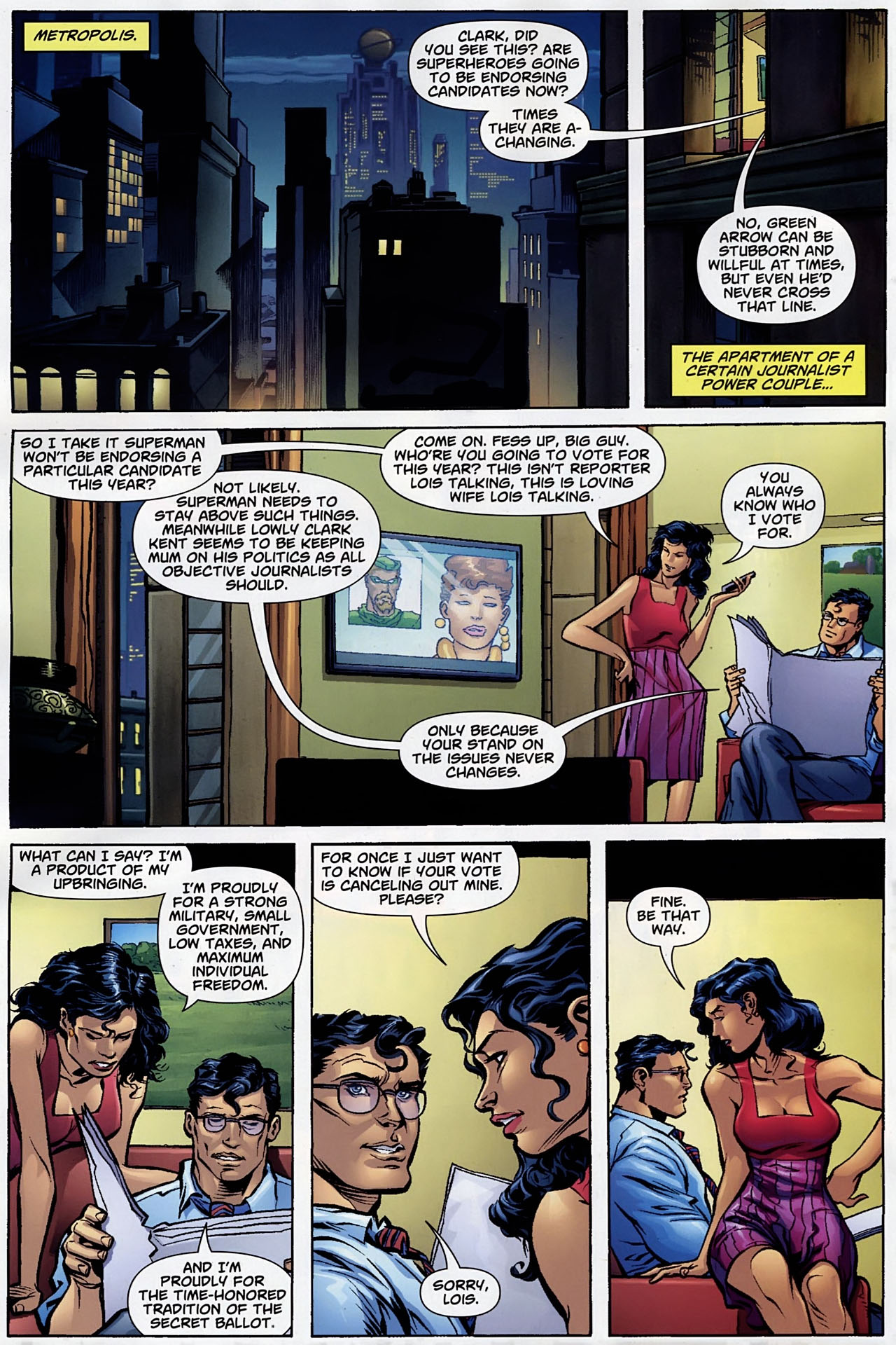 Read online DC Universe: Decisions comic -  Issue #1 - 14