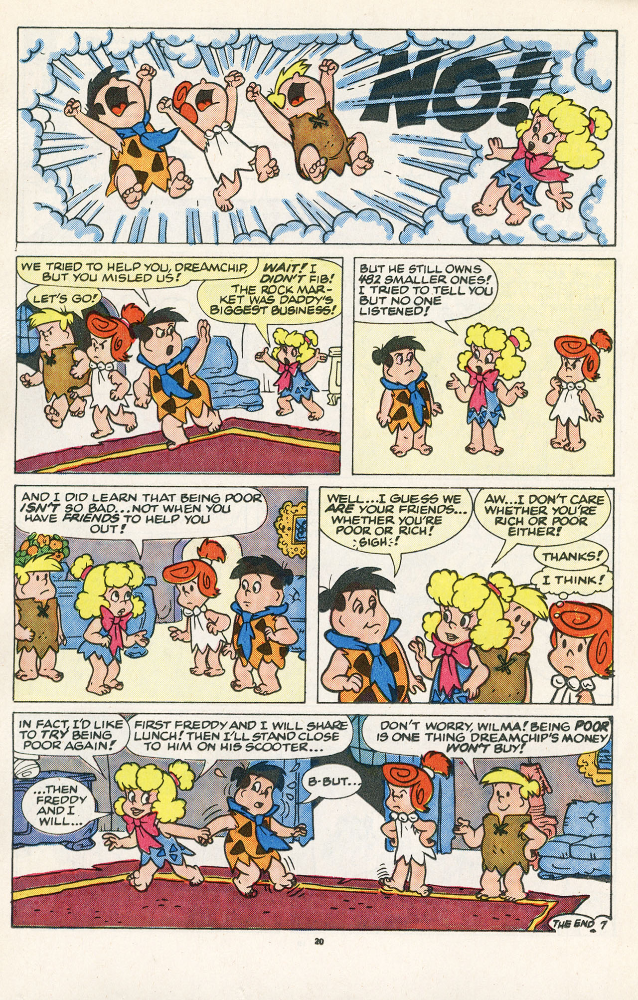 Read online The Flintstone Kids comic -  Issue #10 - 22
