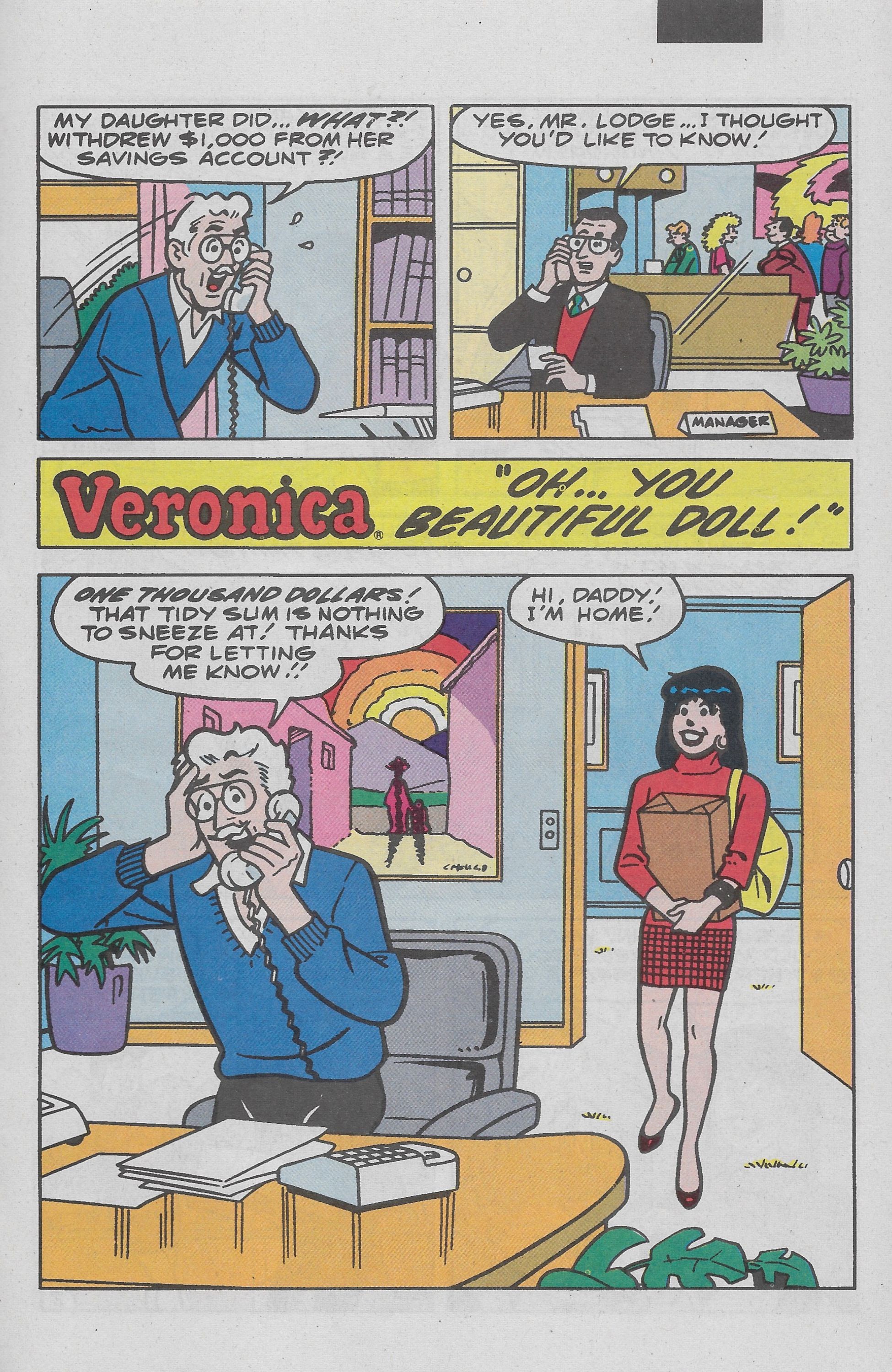 Read online Veronica comic -  Issue #26 - 29
