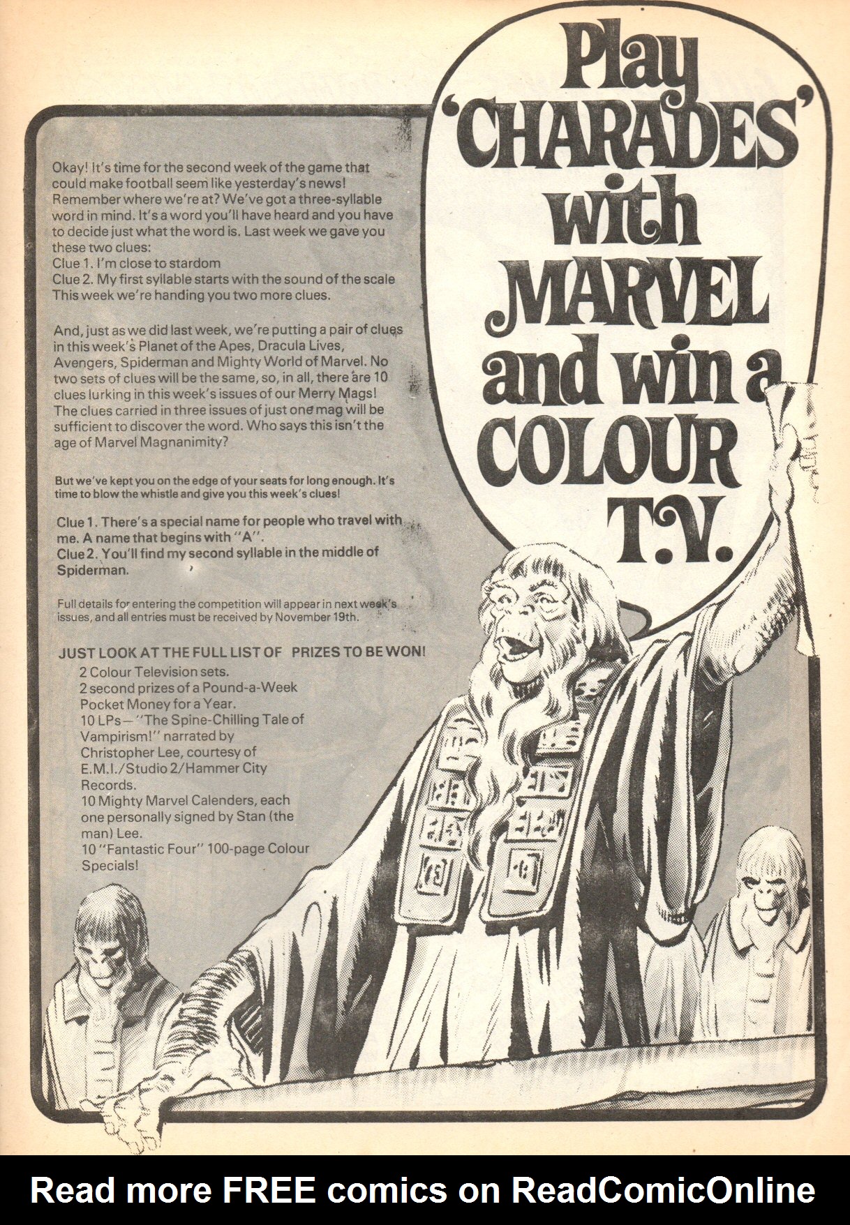 Read online Planet of the Apes (1974) comic -  Issue #3 - 13