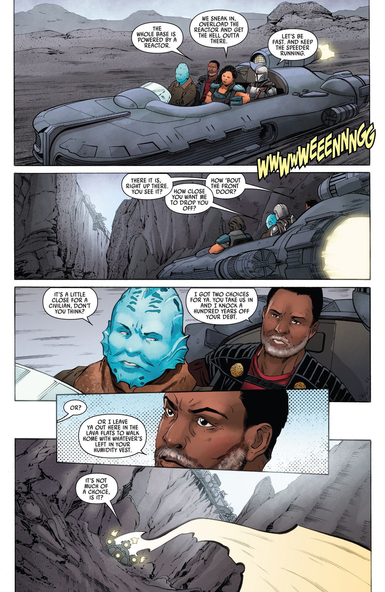 Read online Star Wars: The Mandalorian Season 2 comic -  Issue #4 - 13