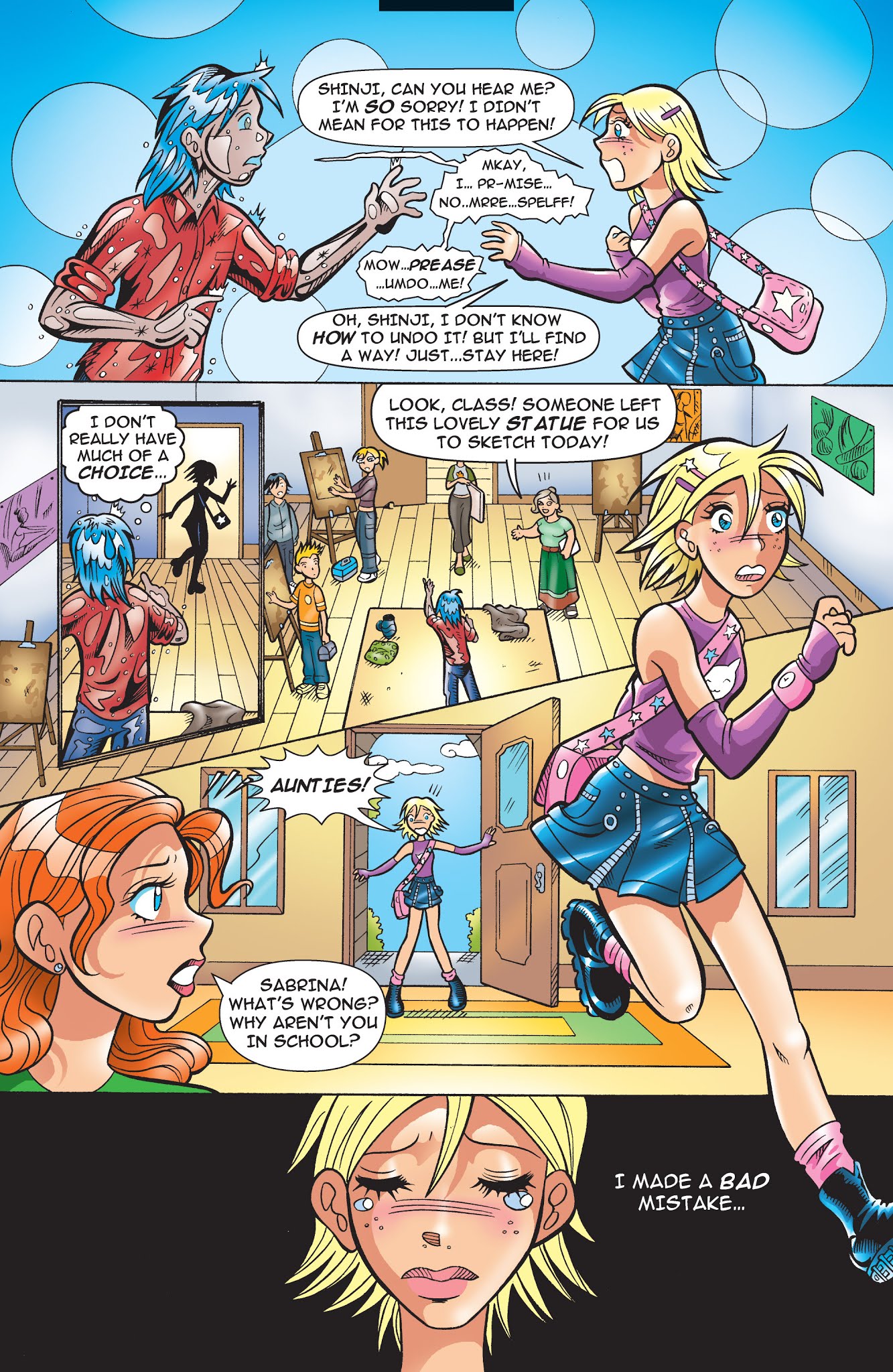 Read online Sabrina the Teenage Witch (2000) comic -  Issue #58 - 22