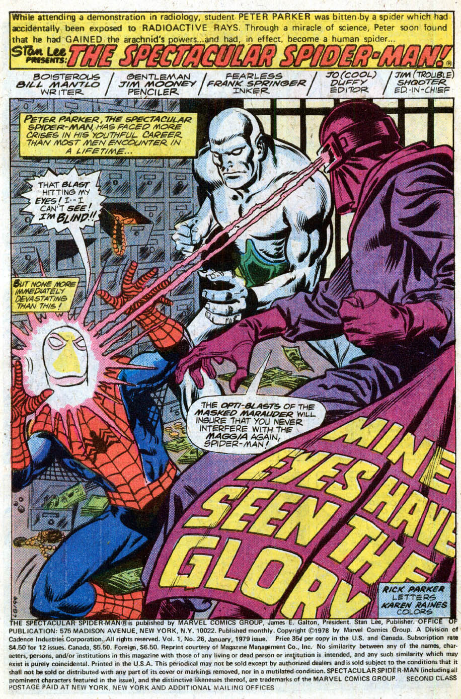Read online The Spectacular Spider-Man (1976) comic -  Issue #26 - 2