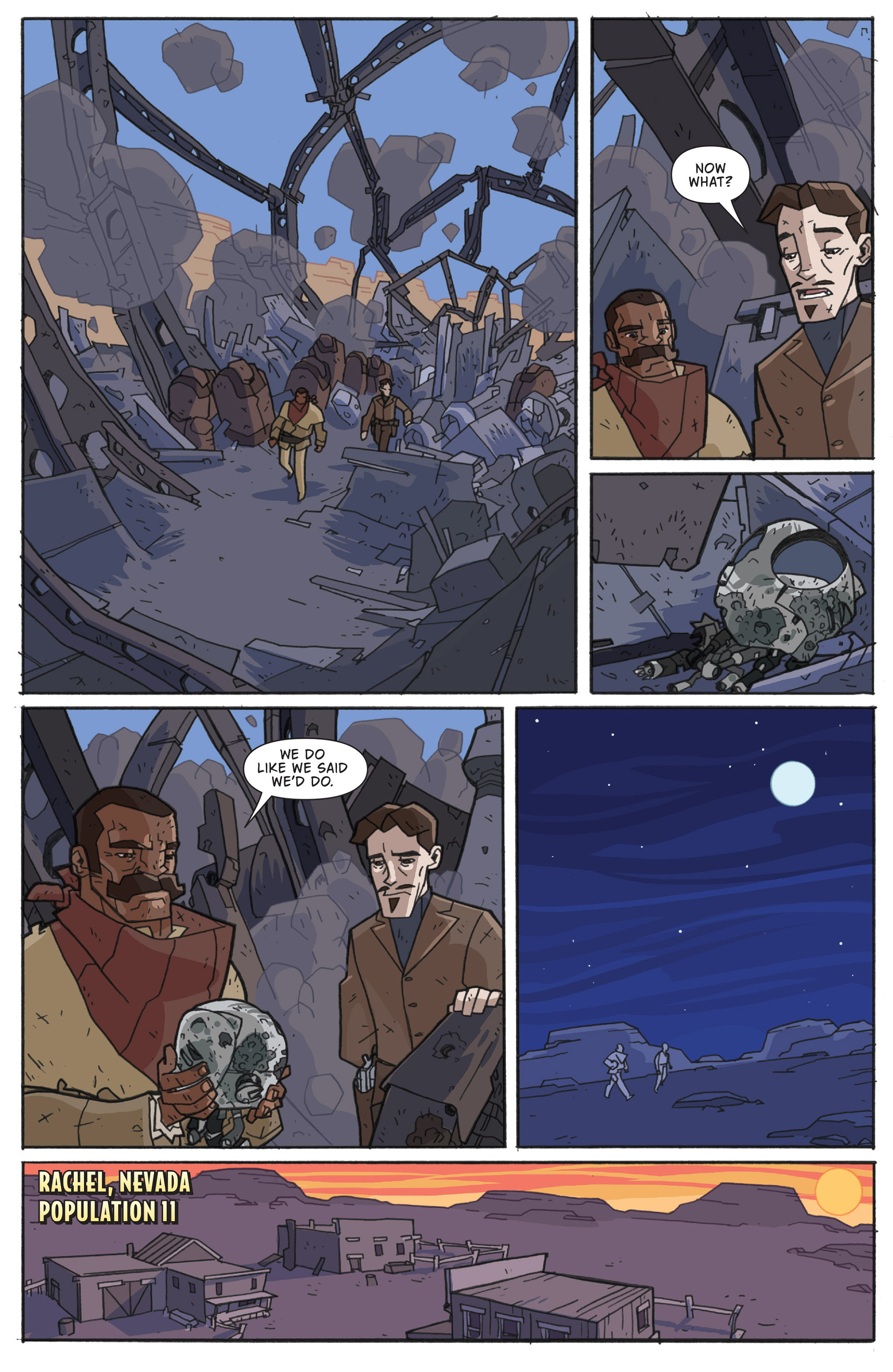 Read online Atomic Robo and the Knights of the Golden Circle comic -  Issue #5 - 19