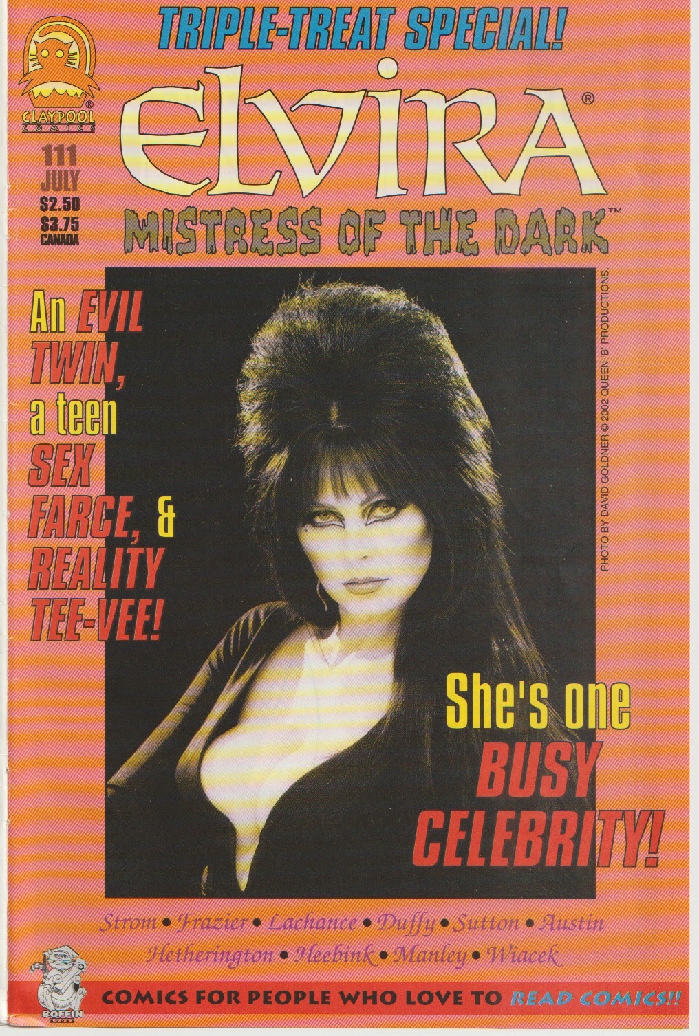 Read online Elvira, Mistress of the Dark comic -  Issue #111 - 1