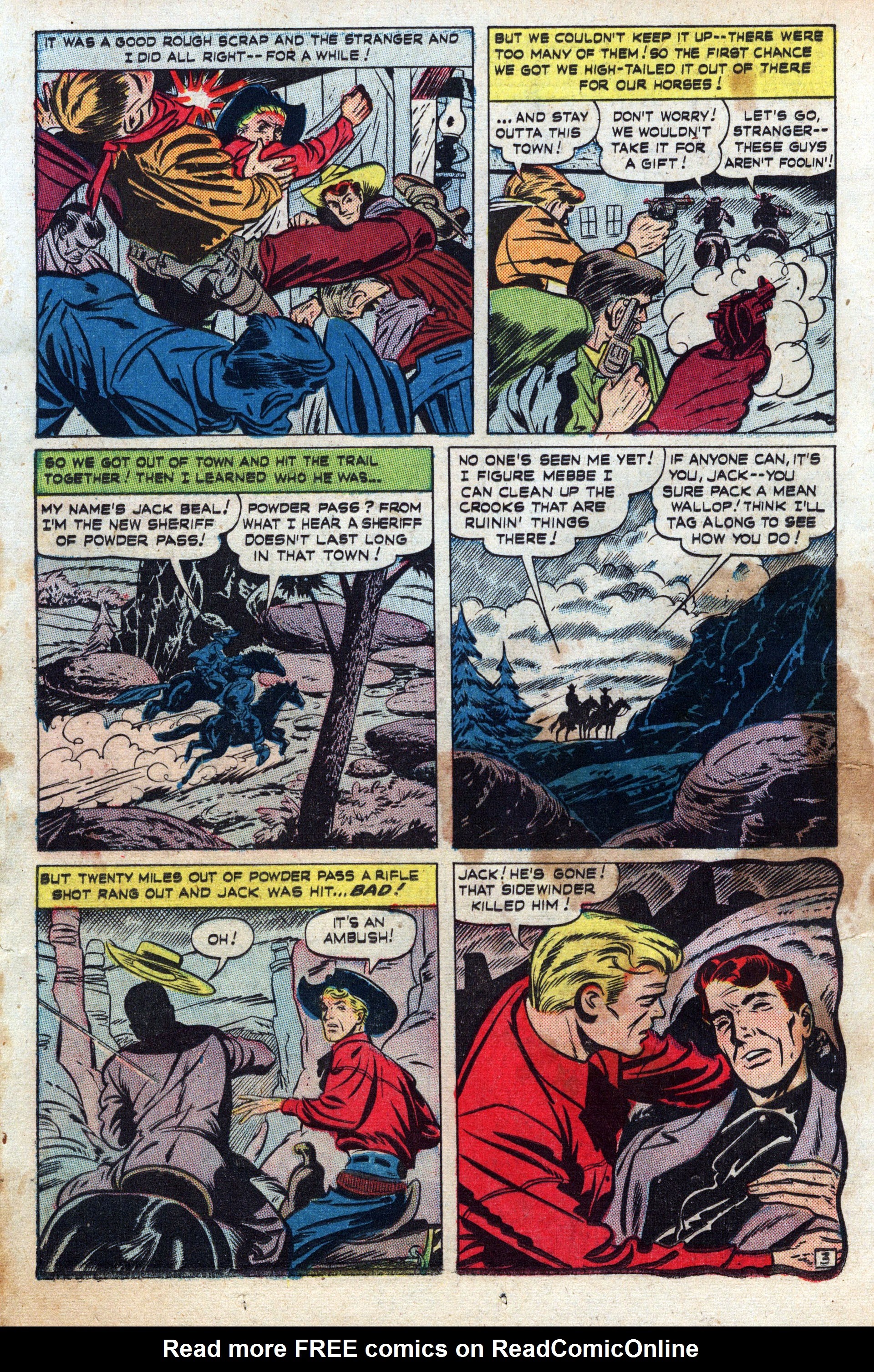 Read online Cowboy Romances comic -  Issue #2 - 26