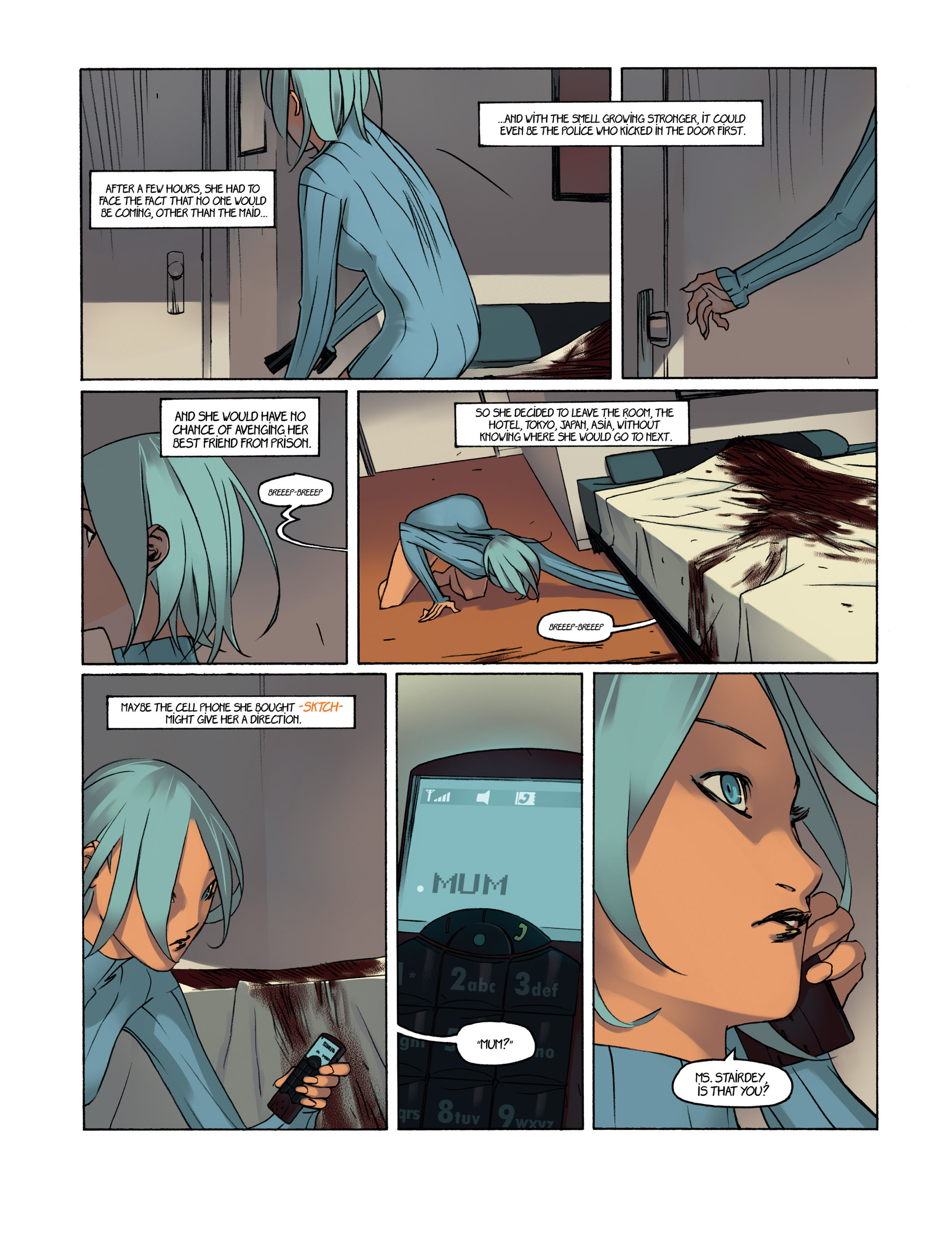 Read online Naja comic -  Issue #6 - 16