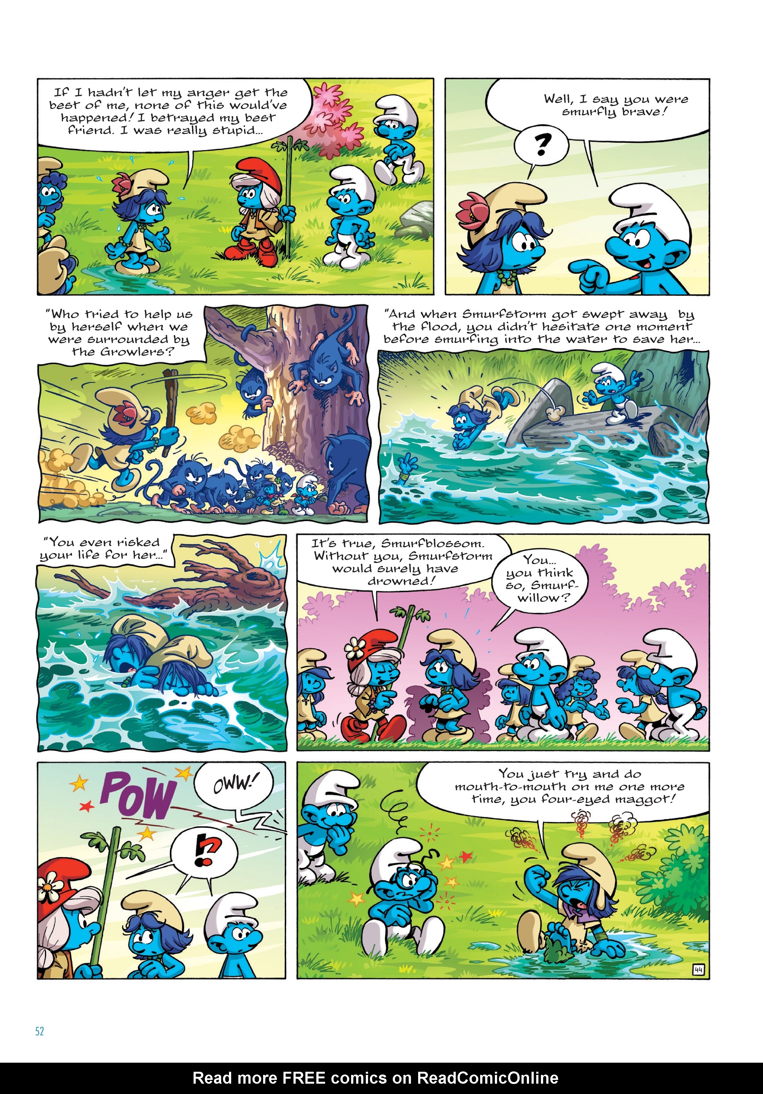 Read online Smurfs: The Village Behind The Wall comic -  Issue #2 - 52