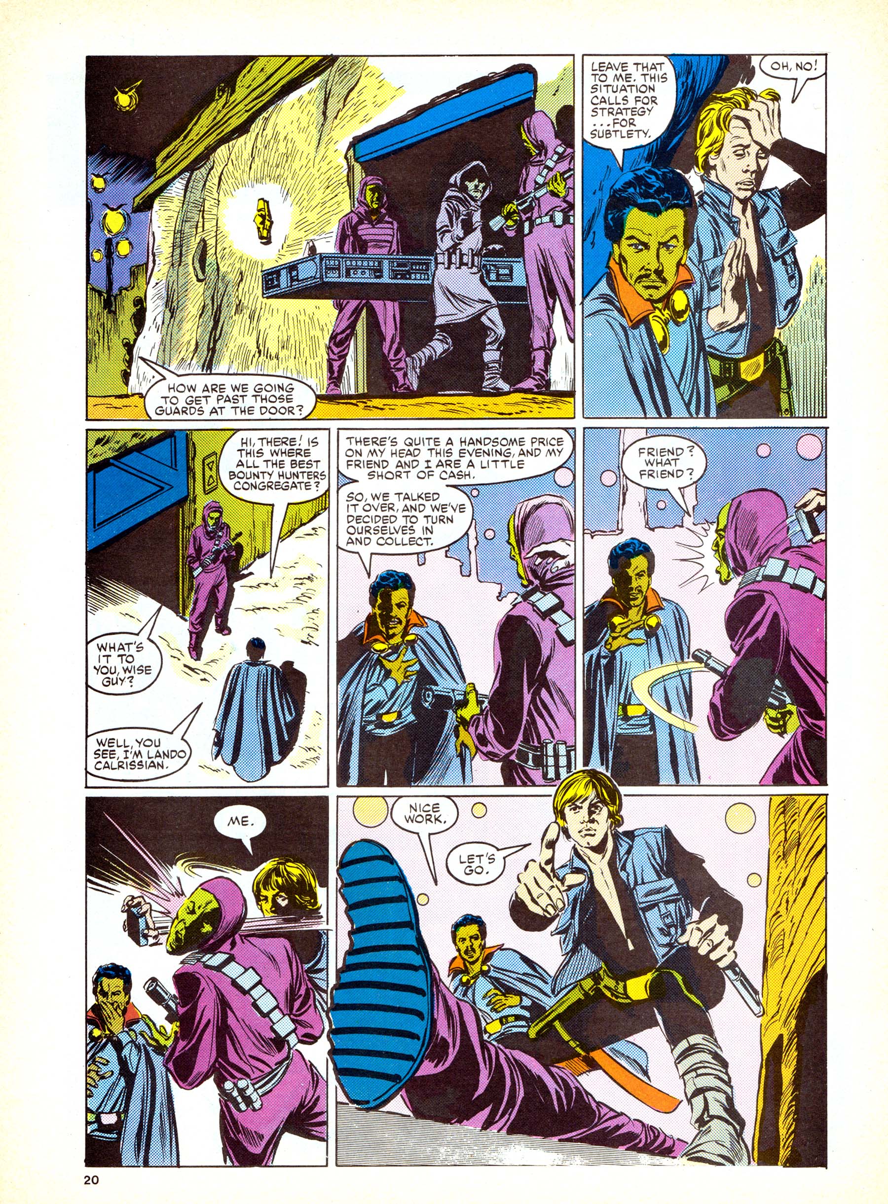 Read online Return of the Jedi comic -  Issue #151 - 20
