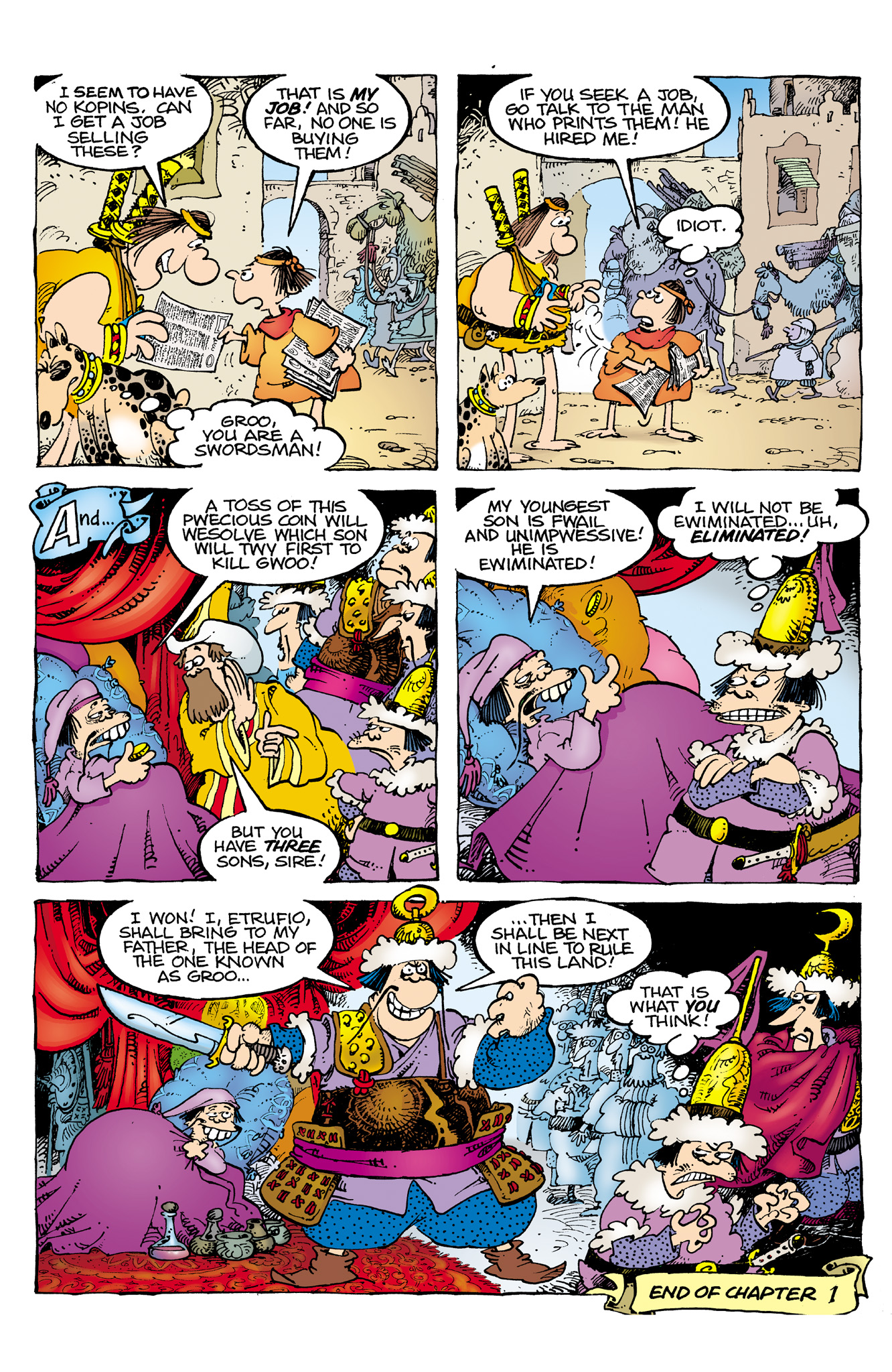 Read online Sergio Aragonés' Groo: Mightier Than the Sword comic -  Issue # _TPB - 19