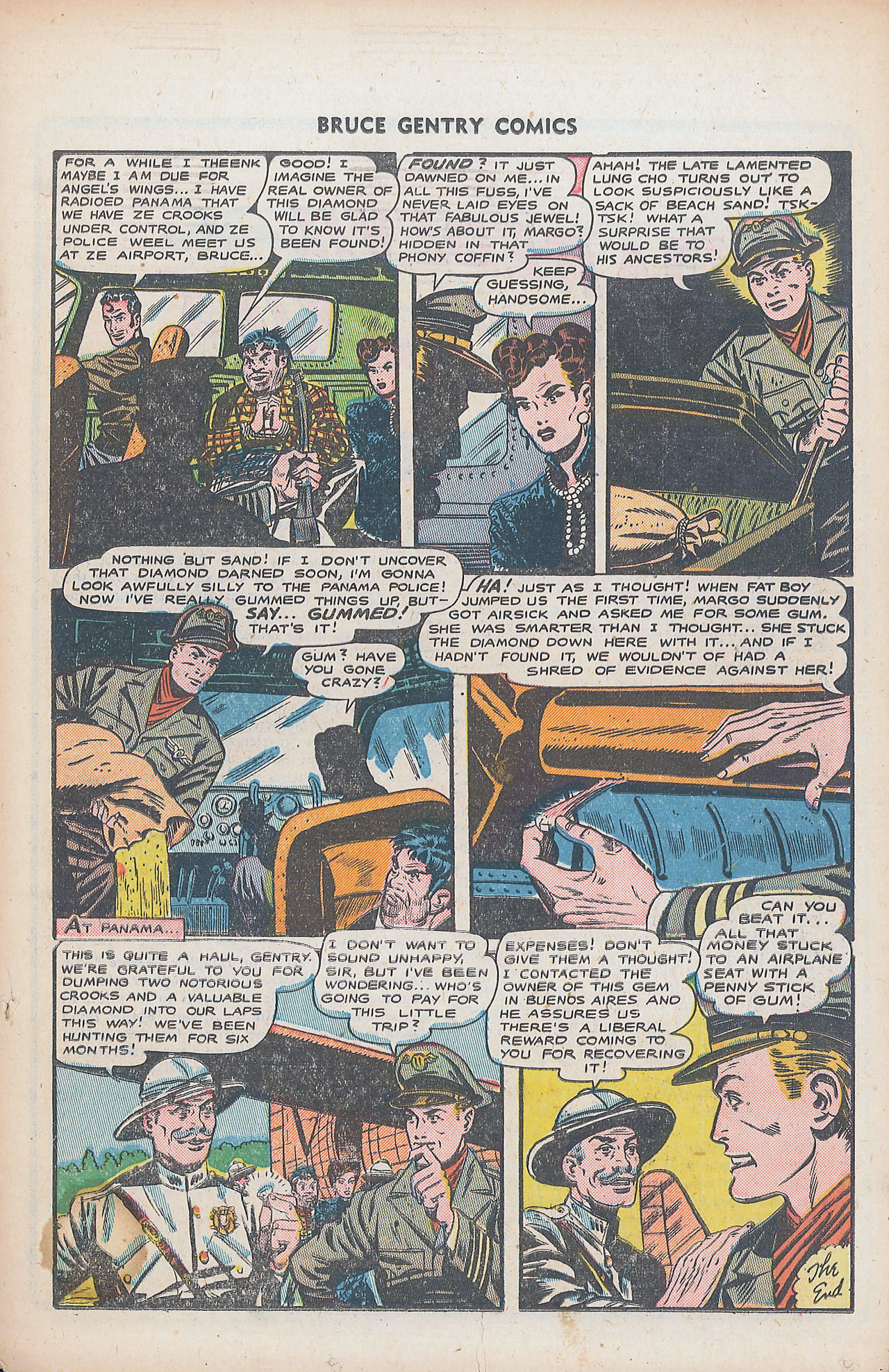 Read online Bruce Gentry comic -  Issue #7 - 19