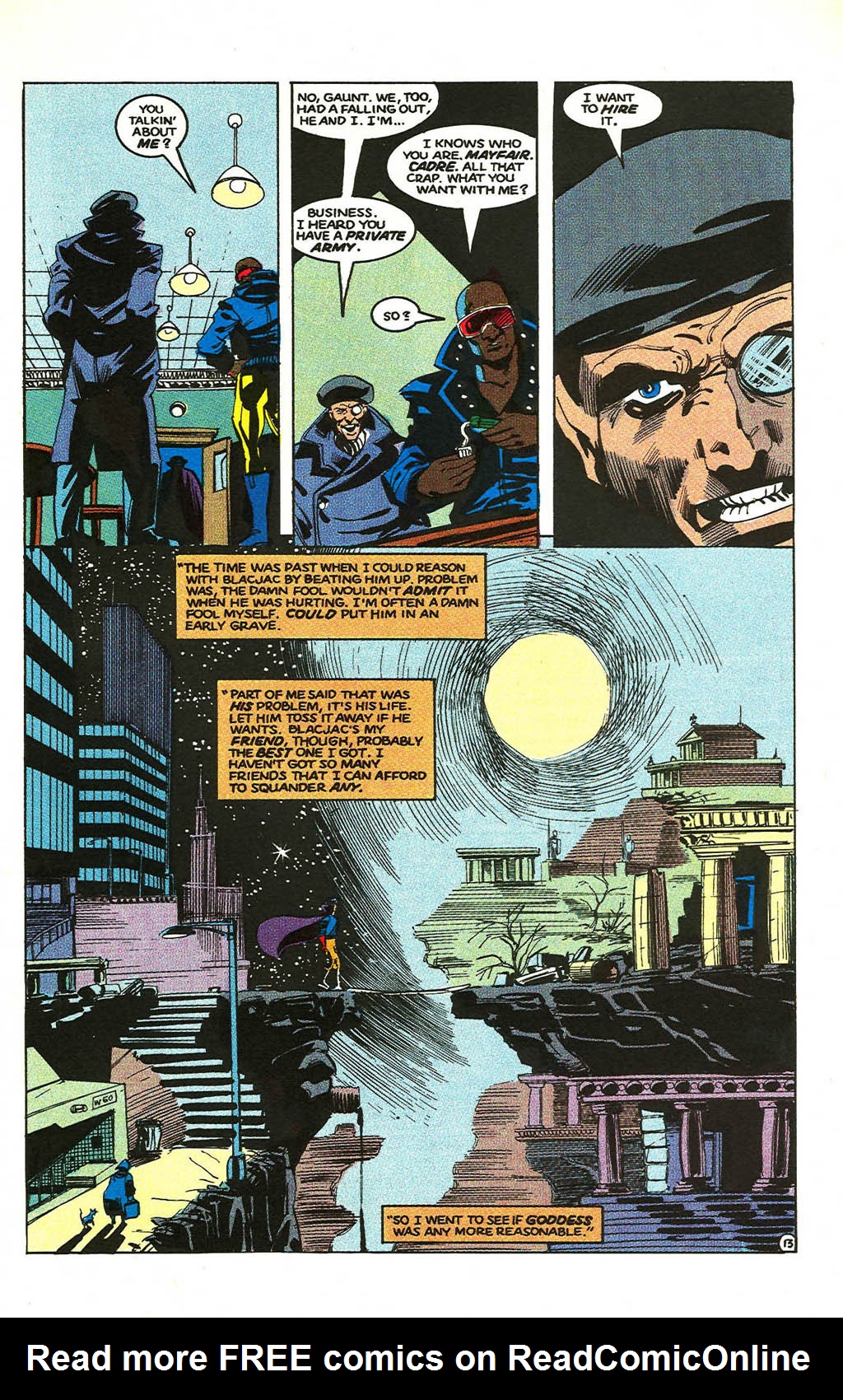 Read online Grimjack comic -  Issue #31 - 17