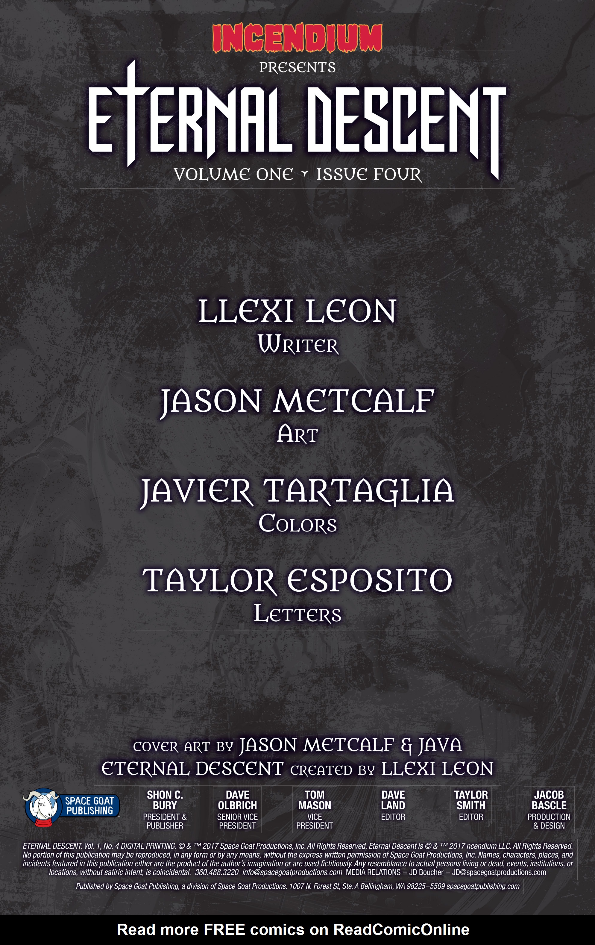 Read online Eternal Descent comic -  Issue #4 - 2