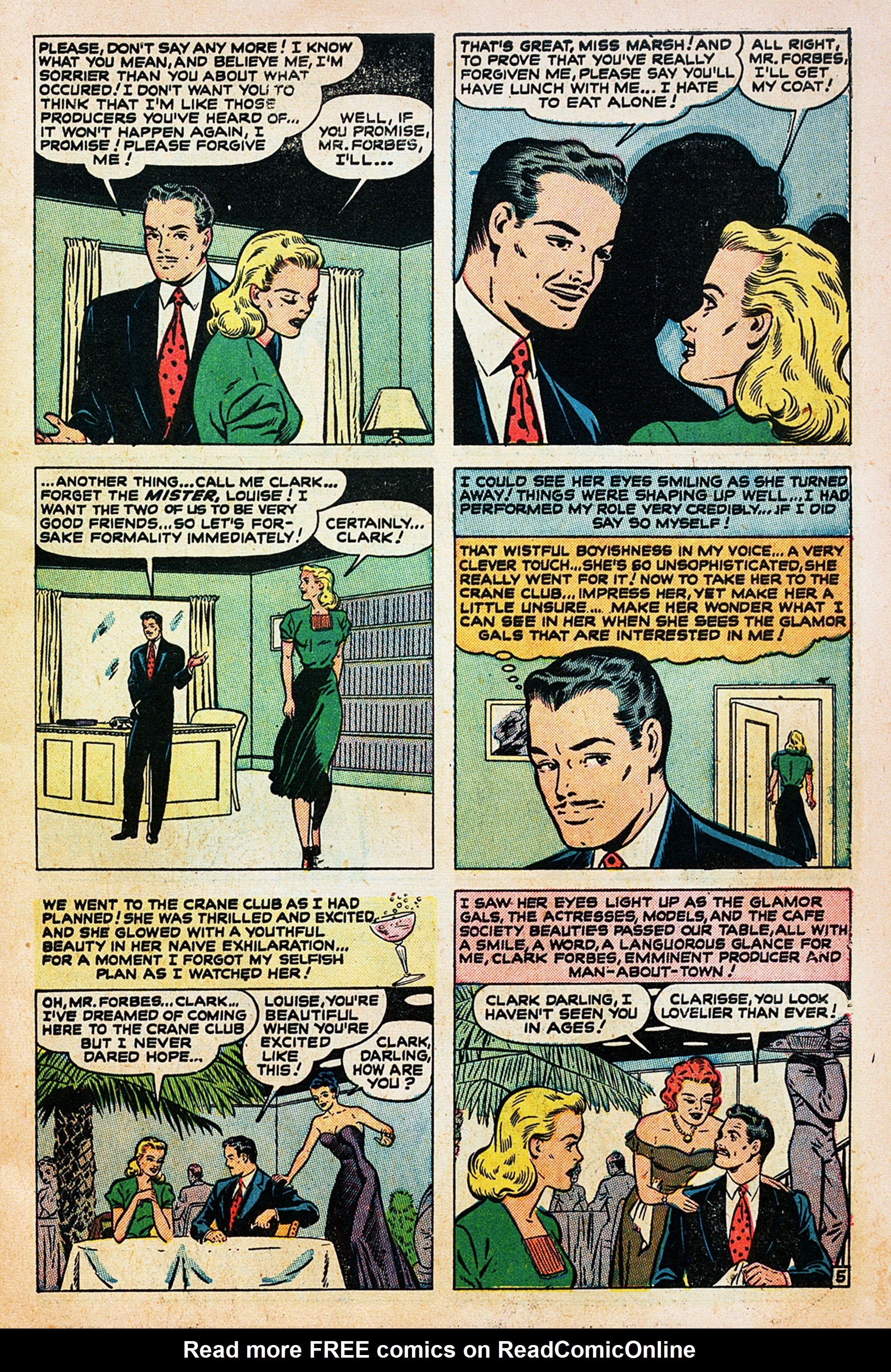 Read online Girl Comics (1949) comic -  Issue #4 - 7