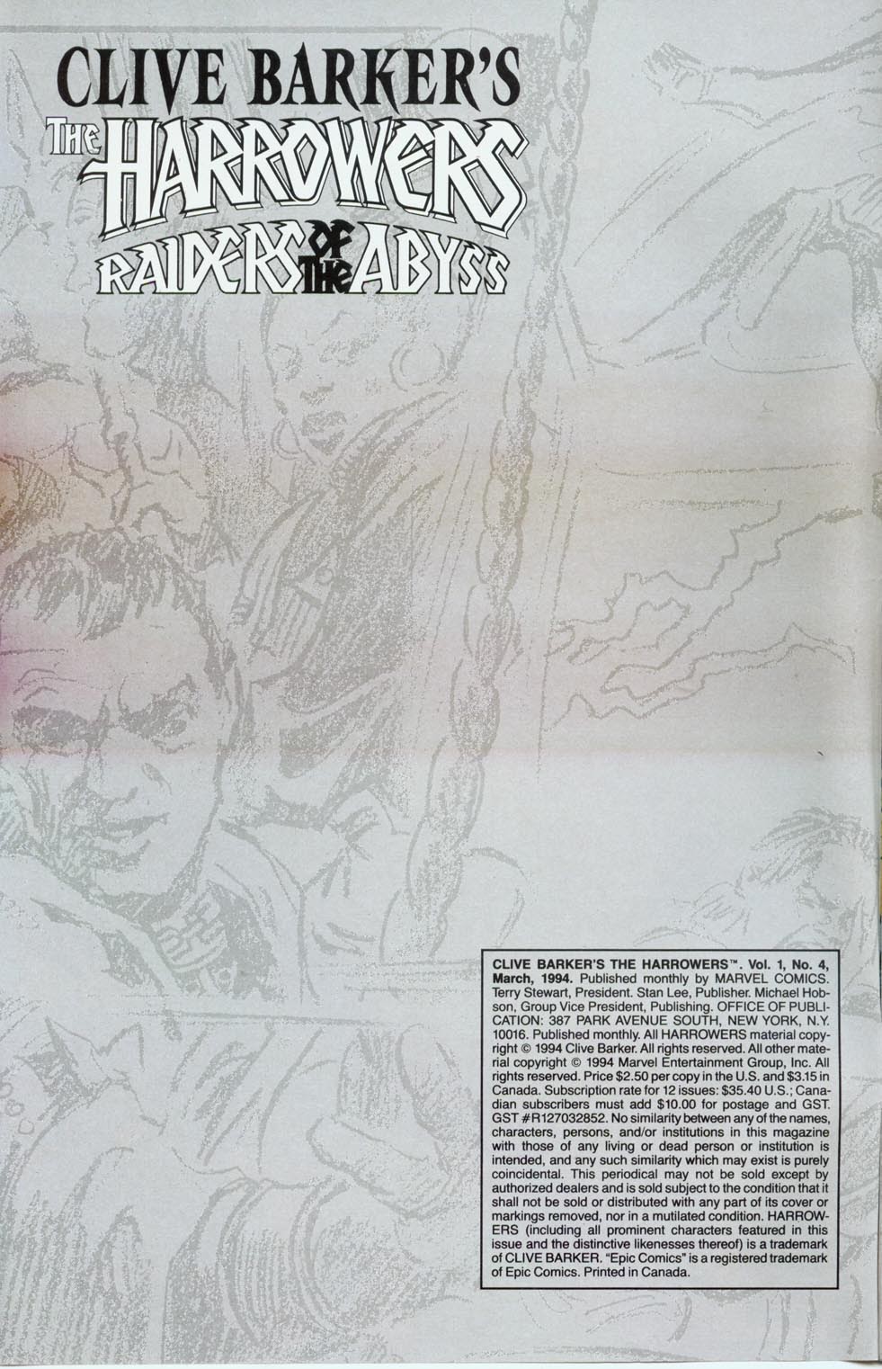 Read online Clive Barker's The Harrowers comic -  Issue #4 - 2