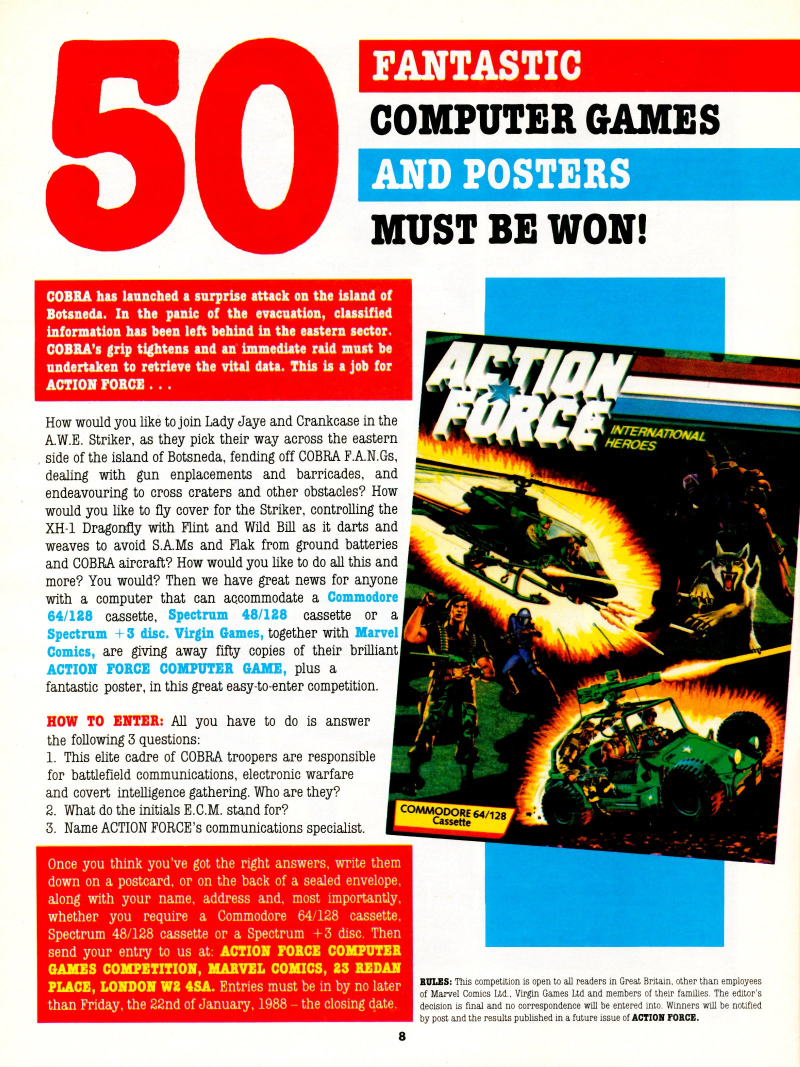 Read online Action Force comic -  Issue #45 - 8