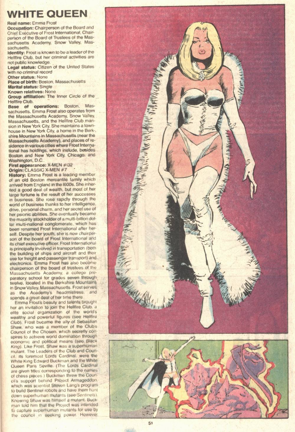 Read online The Official Handbook of the Marvel Universe Deluxe Edition comic -  Issue #14 - 53