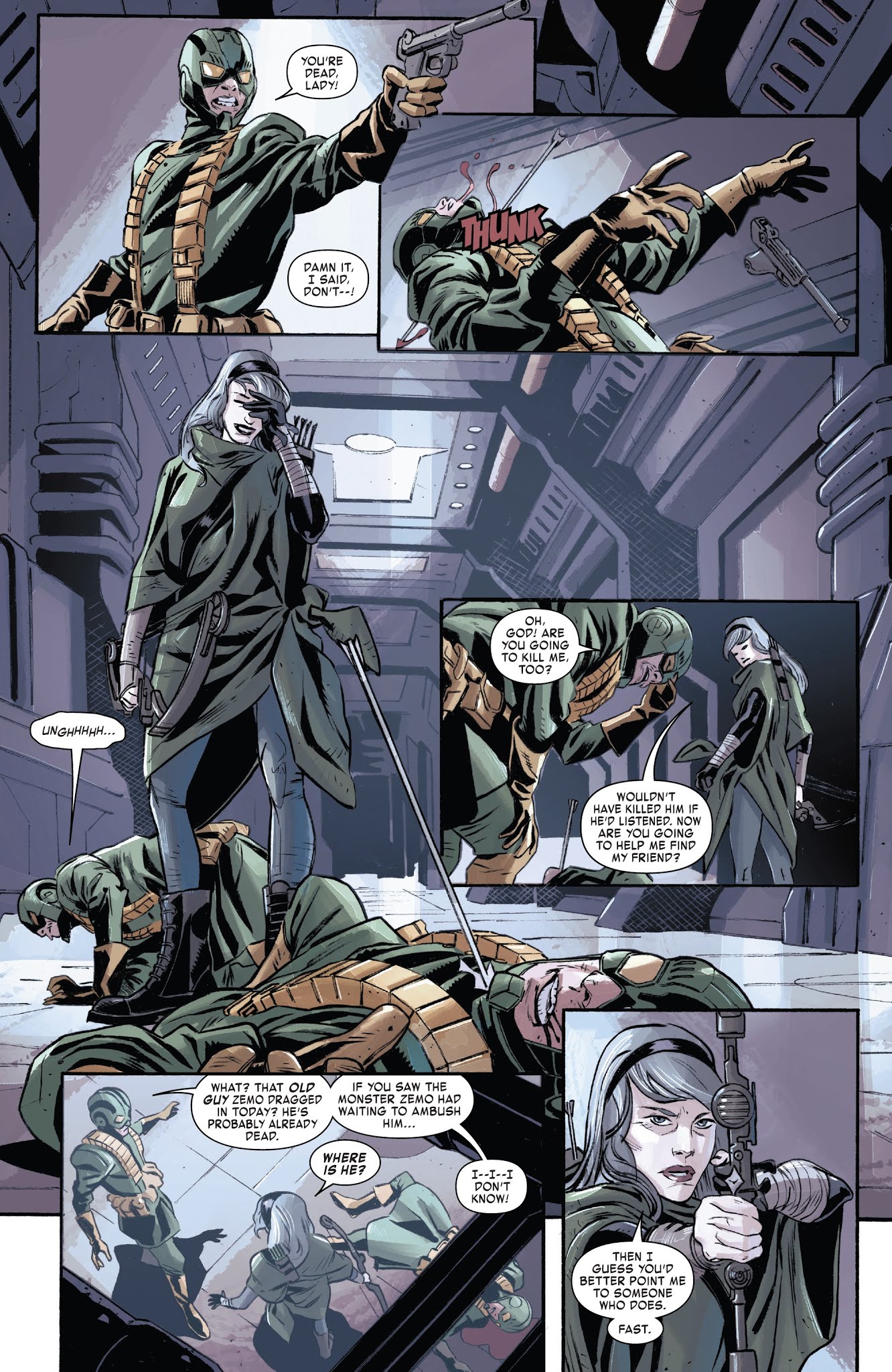 Read online Old Man Hawkeye comic -  Issue #11 - 8