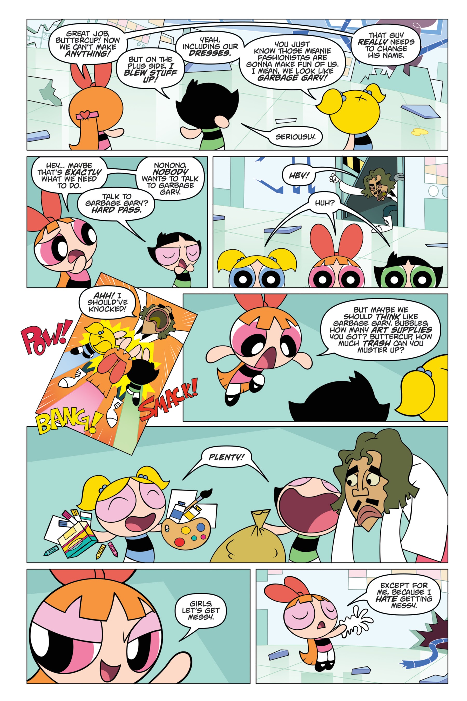 Read online The Powerpuff Girls: Bureau of Bad comic -  Issue # _TPB - 40